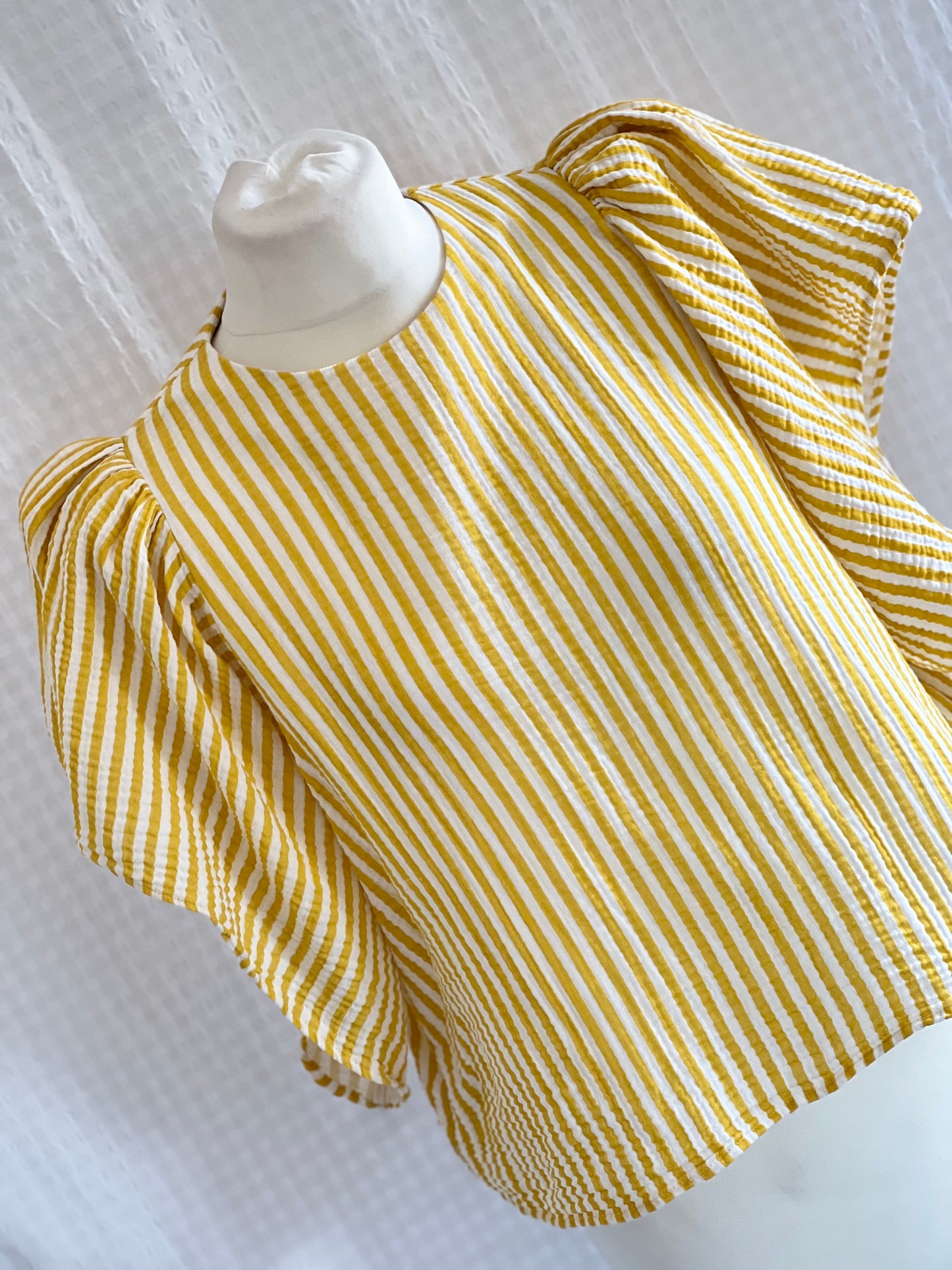 BLUSA FILIPA - RAYAS AMARILLAS