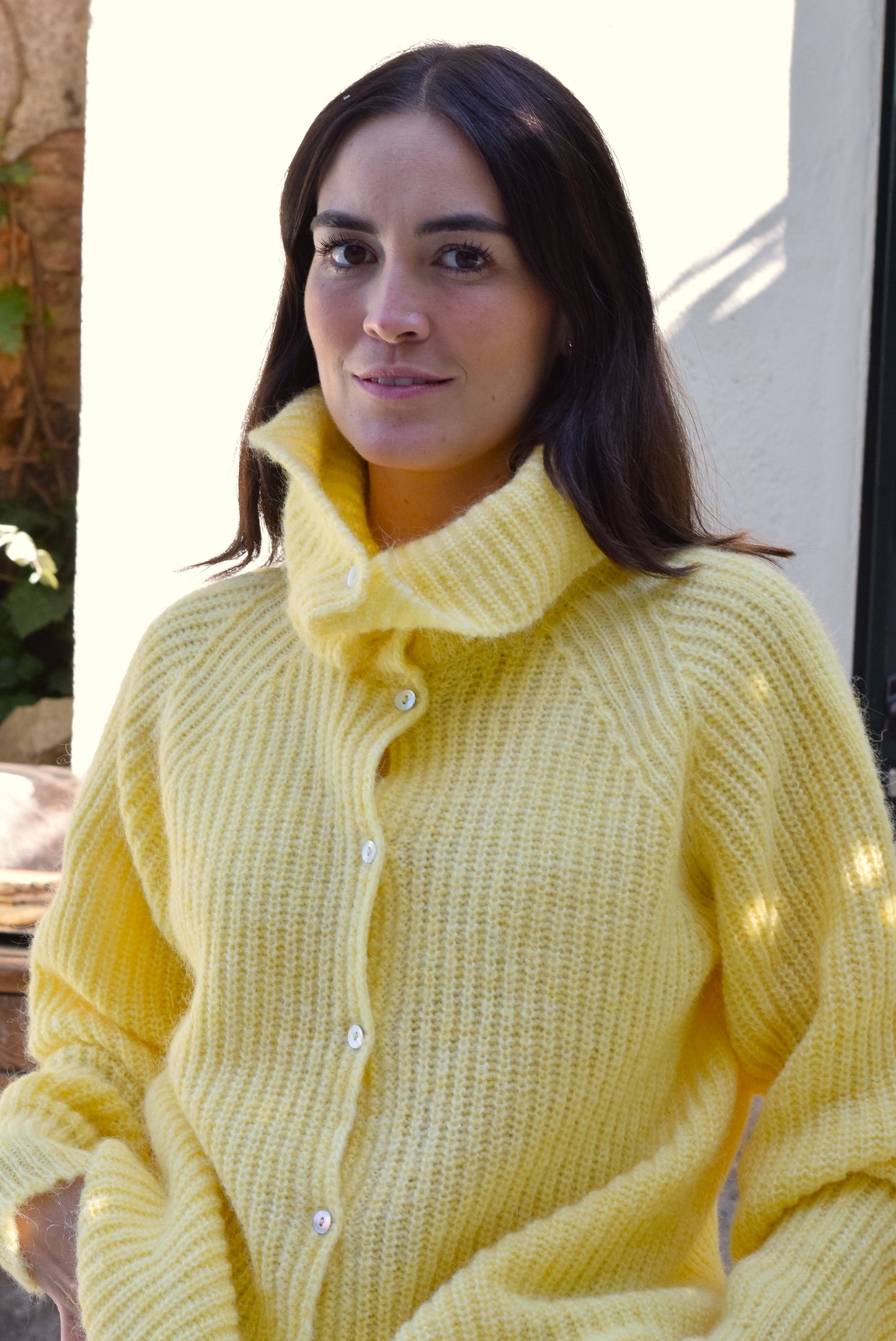 CHAQUETA MARTINA LANA - AMARILLO - PREORDER 31 OCTUBRE
