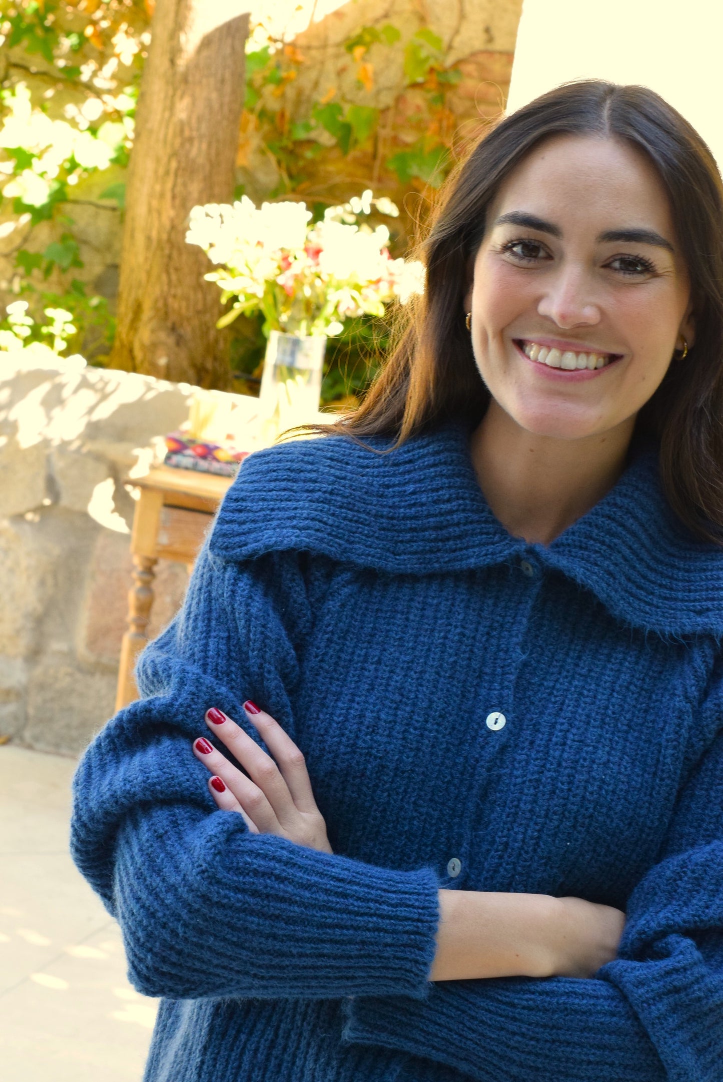 CHAQUETA MARTINA LANA - AZUL NAVY - PREORDER 31 OCTUBRE