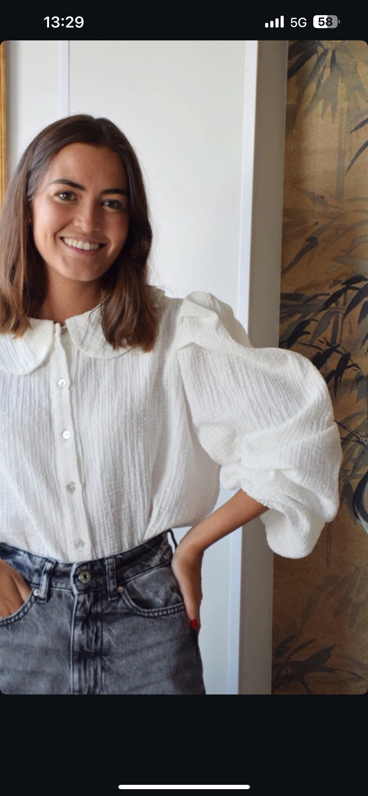 CAMISA JULIETA - PLUMETI BLANCO - PREORDER 1 SEPTIEMBRE