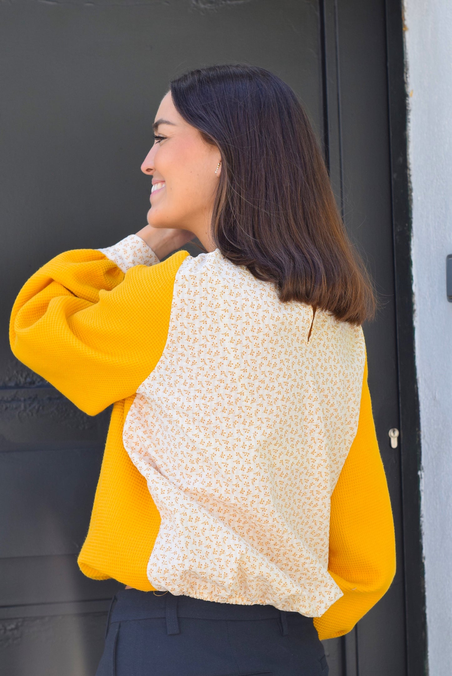 BLUSA CAROLA - AMARILLA