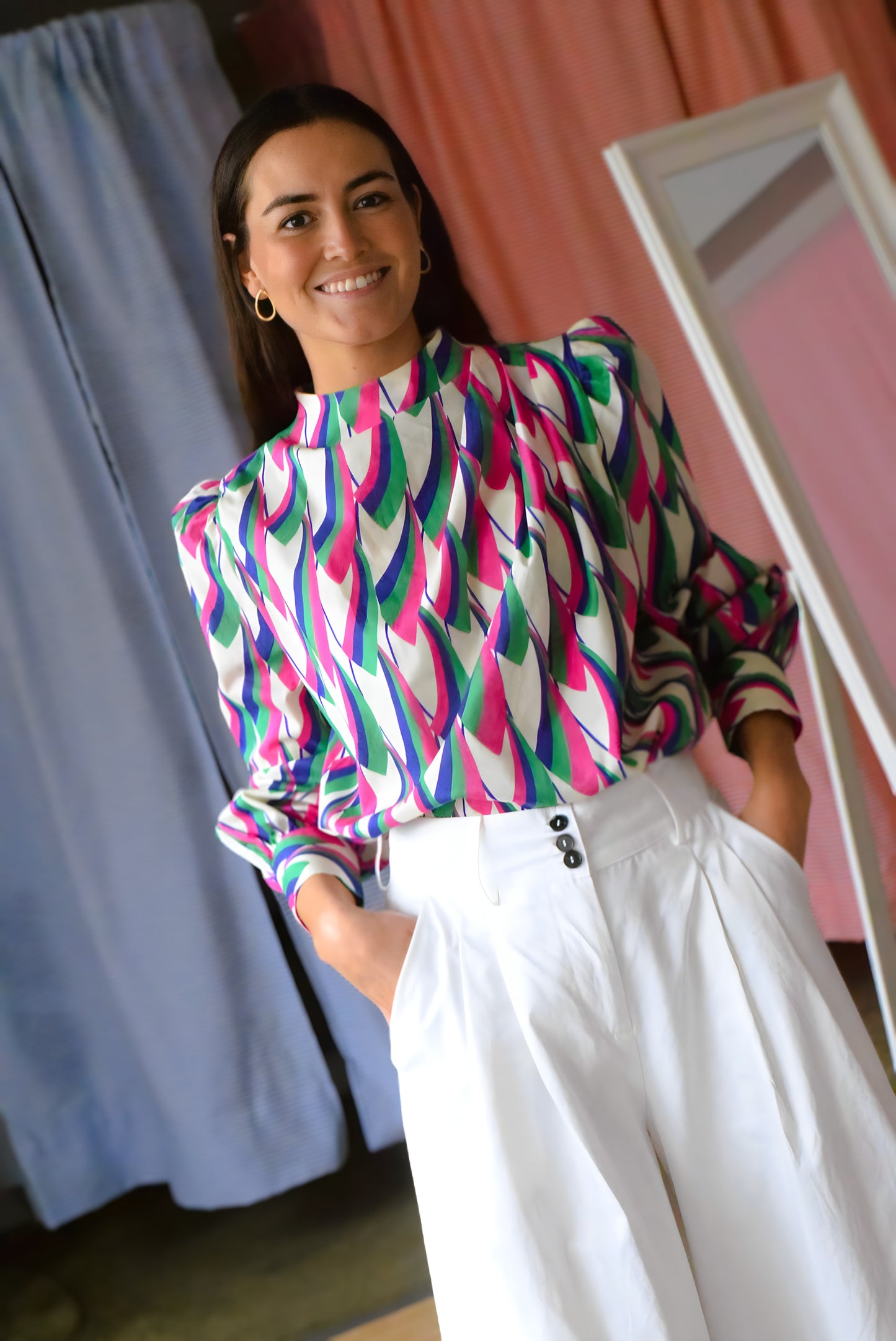 MICAELA BLOUSE - LIBERTY -