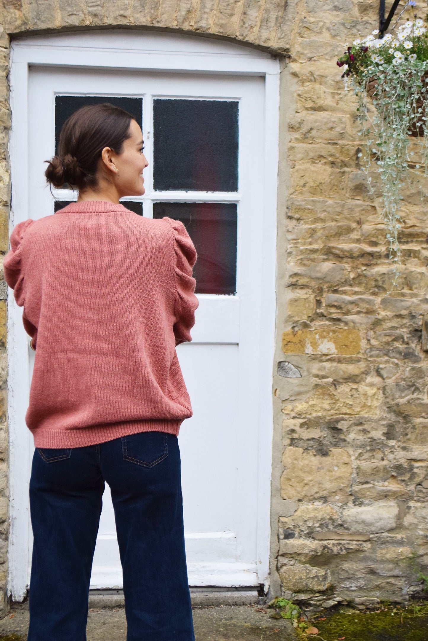 NONA SWEATER - POWDER PINK -