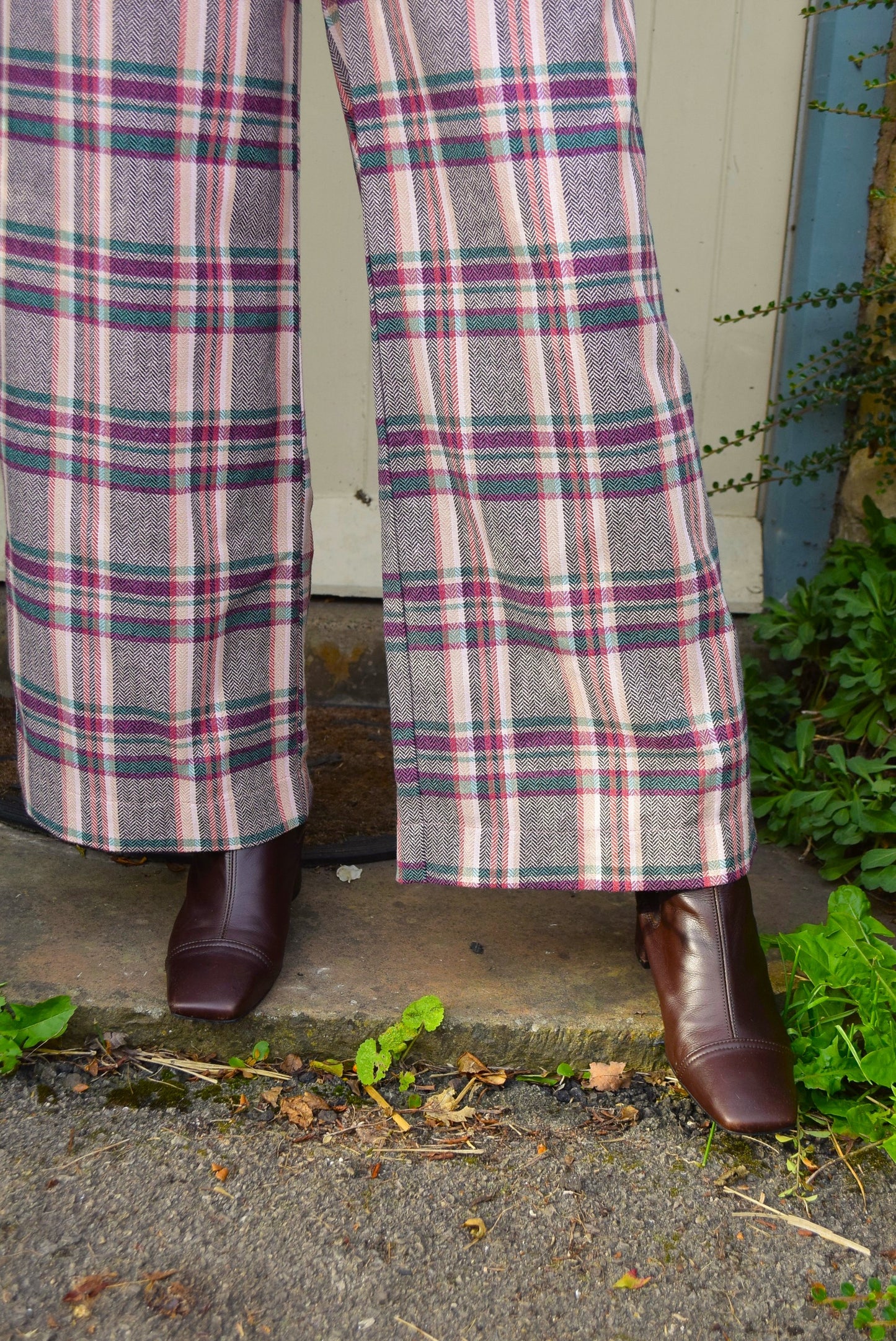 PANTALONES LUCÍA - ESCOCÉS ROSA - PREORDER 17 OCTUBRE