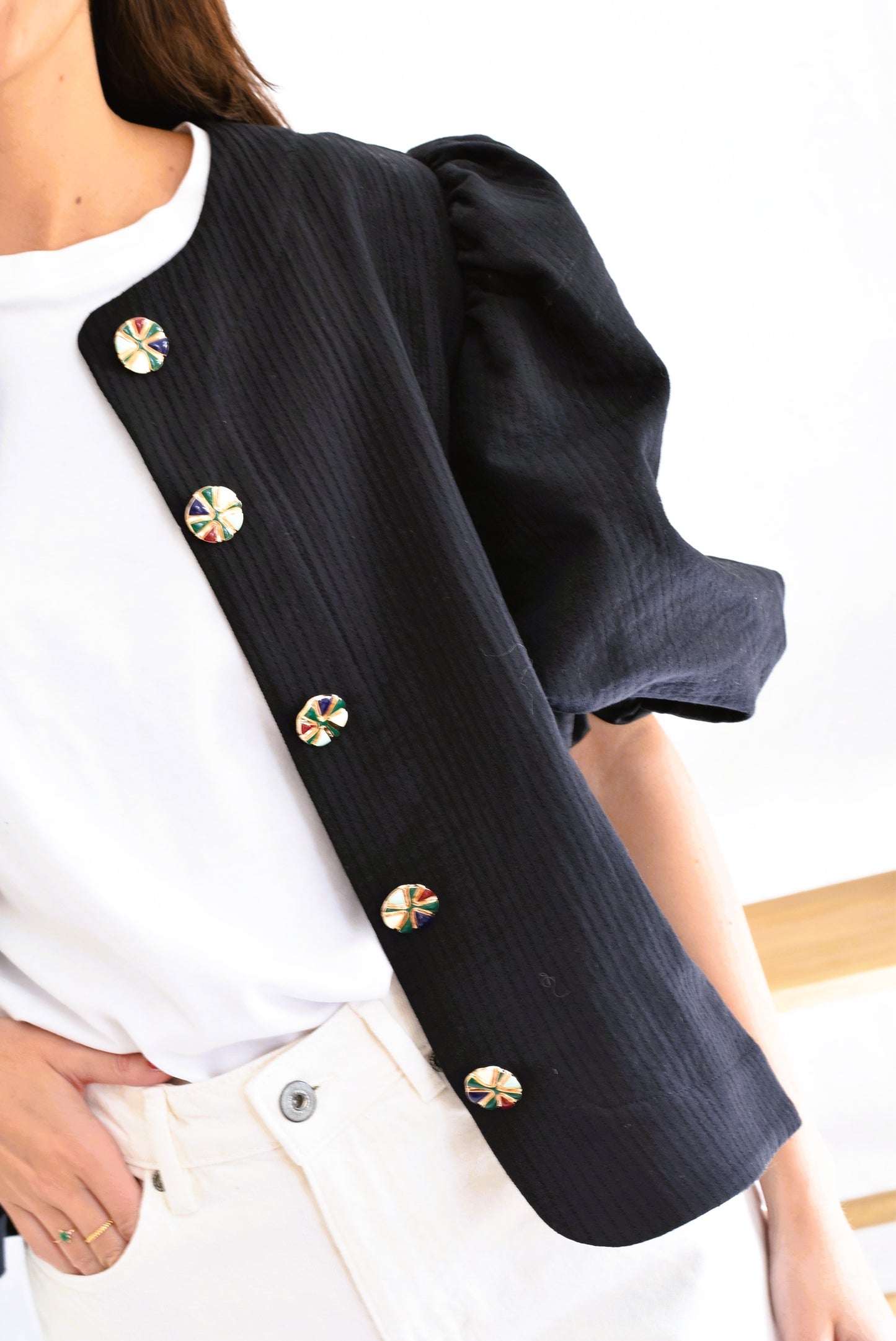 BLUSA HILDA - NEGRA -