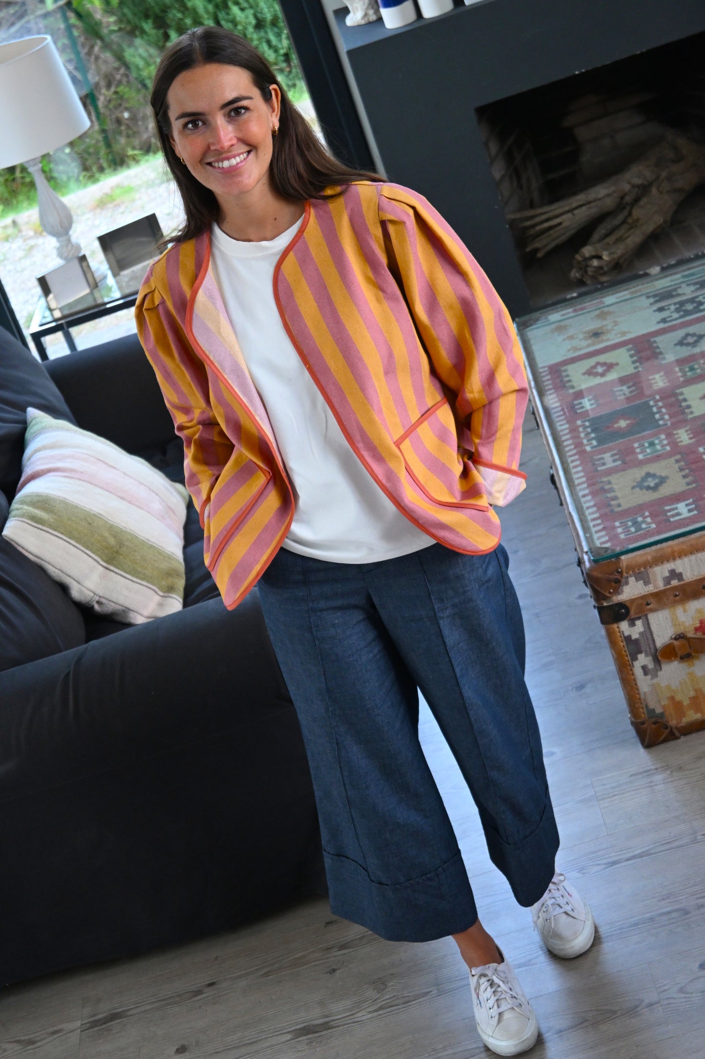 CHAQUETA MACARENA - RAYAS CALDERA - PREORDER 3 SEPTIEMBRE