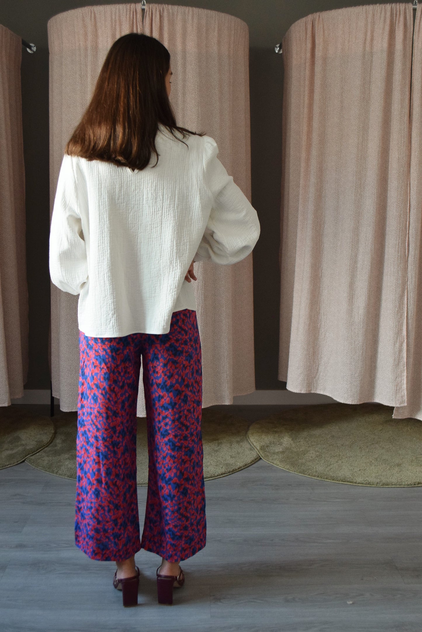 PANTALONES SOL - ROJO Y AZUL