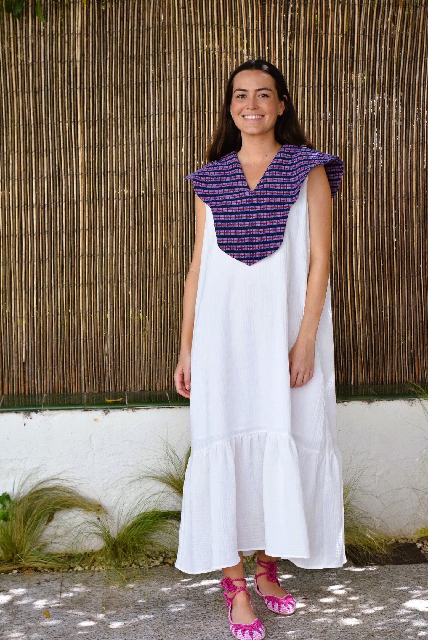 VESTIDO VALVANERA - BLANCO - PREORDER 18 JUNIO