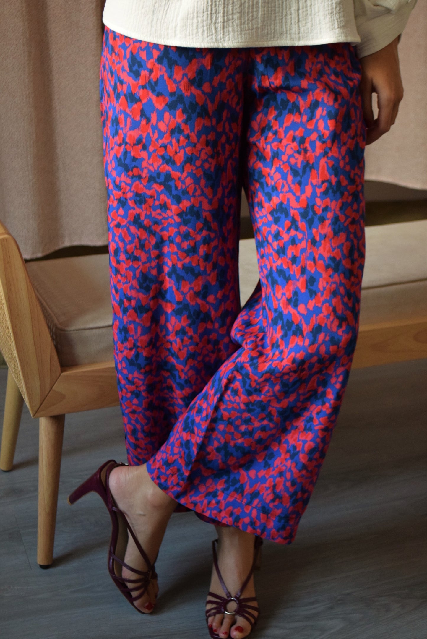 PANTALONES SOL - ROJO Y AZUL