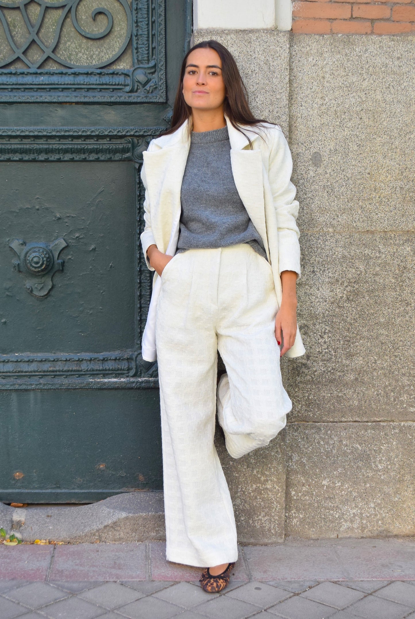 PANTALONES ITZIAR - CRUDO -