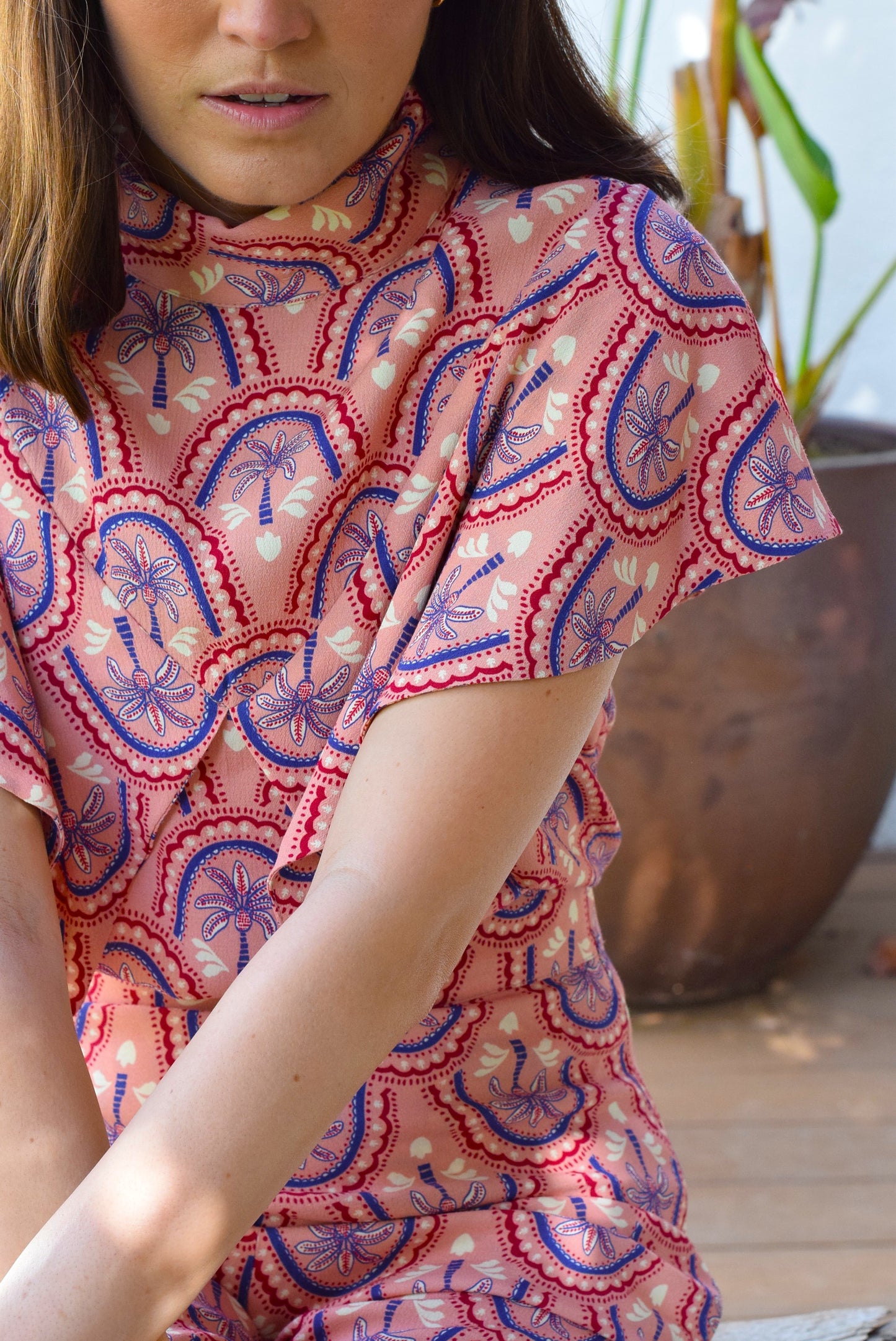 BLUSA FLAVIA - PALMERAS