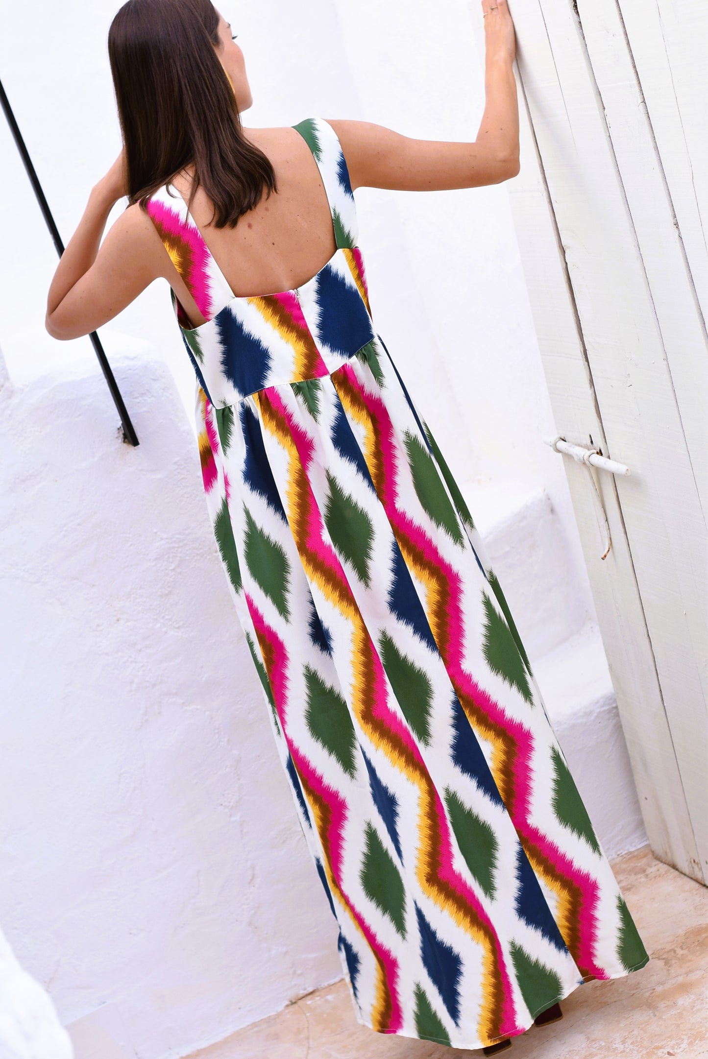 VESTIDO MATILDA - IKAT COLORES - PREORDER 20 JUNIO