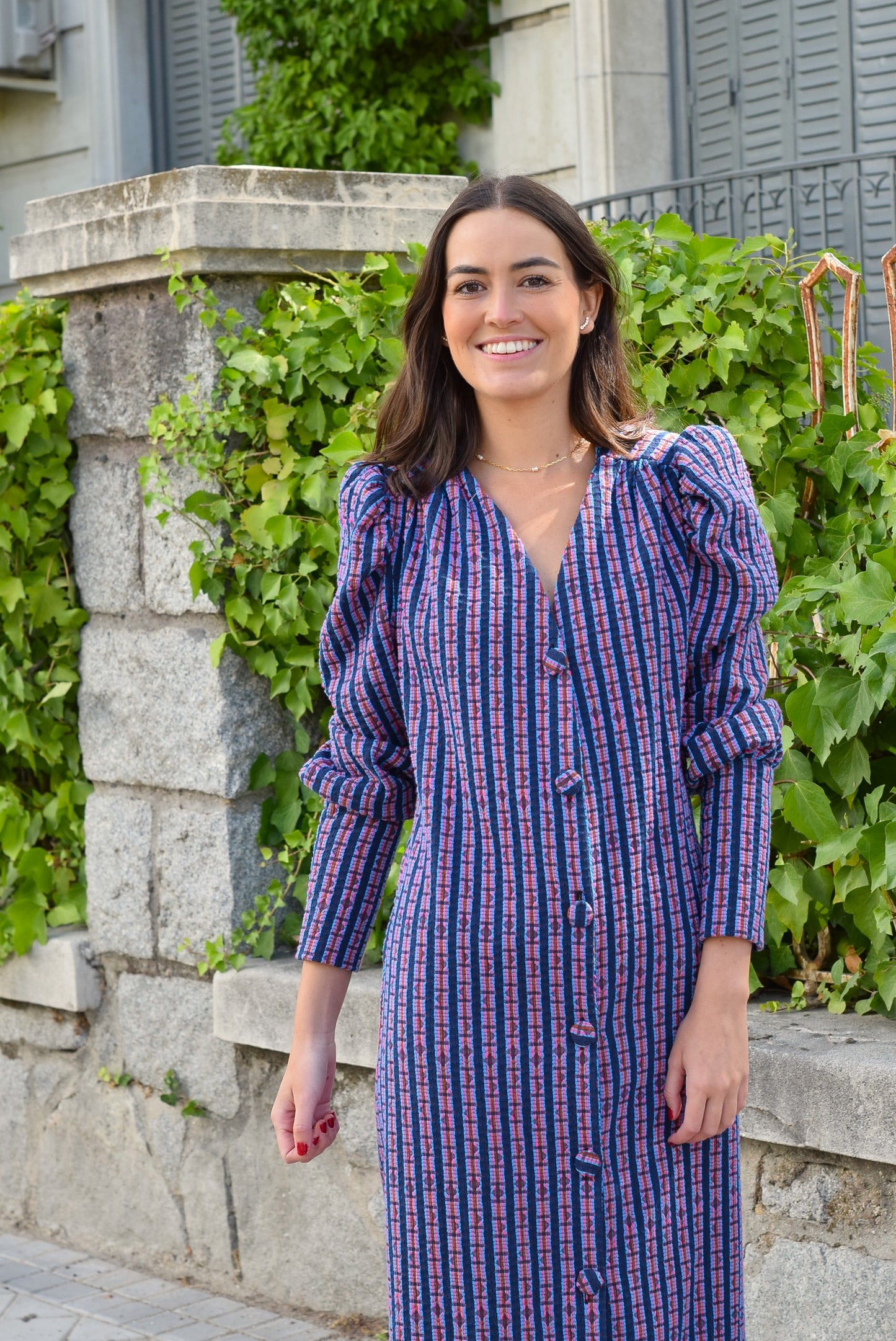 VESTIDO/CHAQUETA FABIOLA - MARINO - PREORDER 22 OCTUBRE