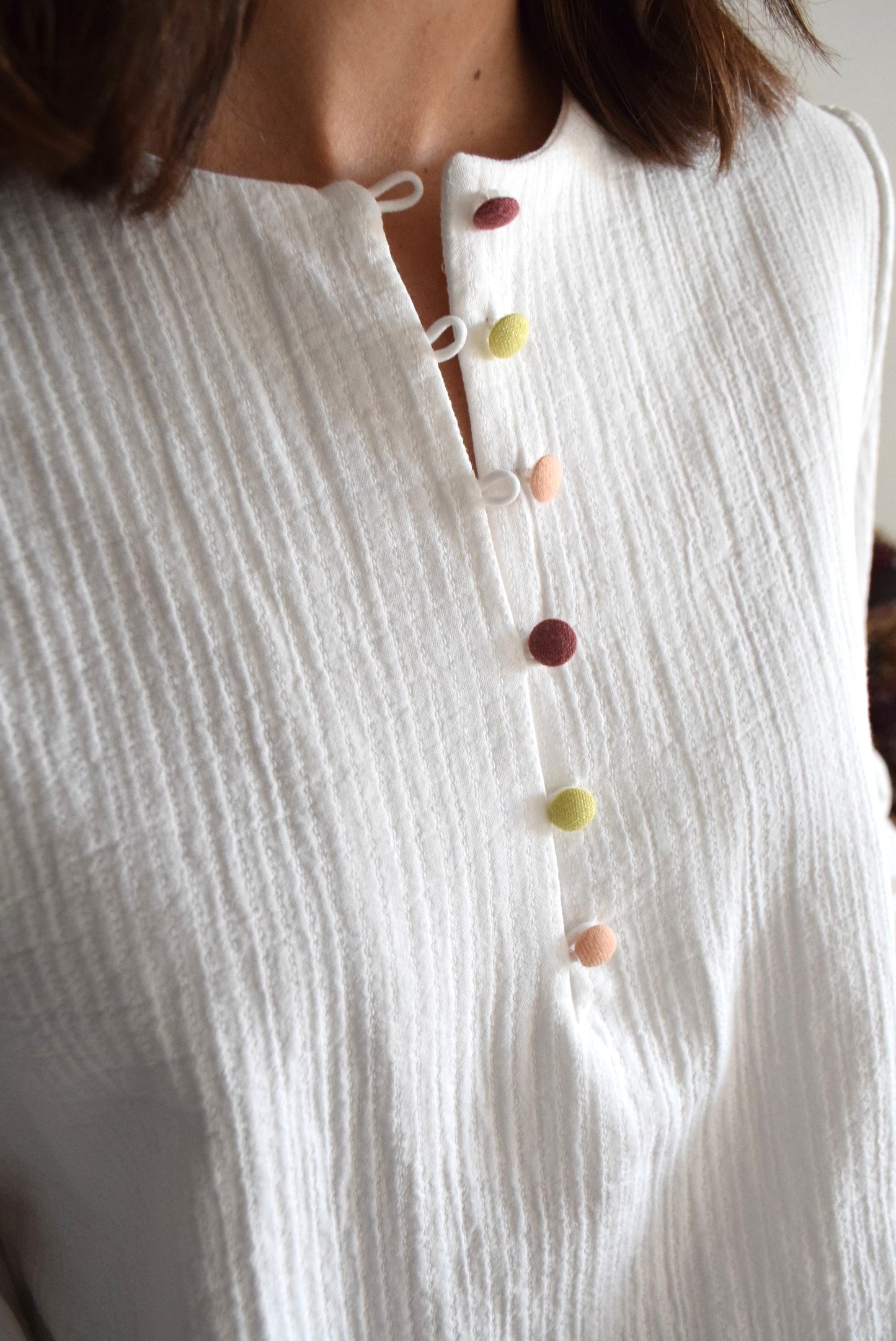 BLUSA GENOVEVA - BLANCA -