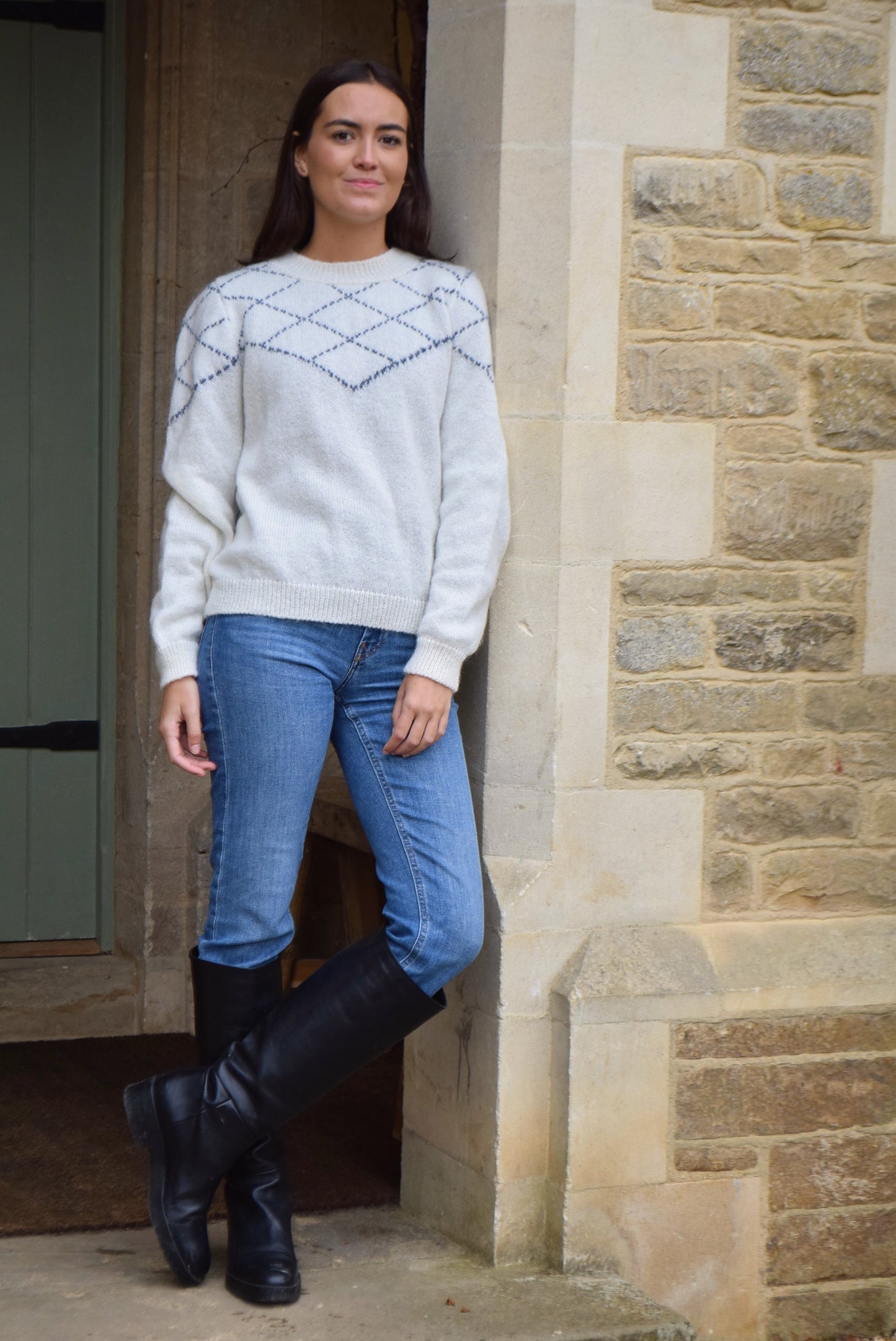 JERSEY VEGA - BLANCO CON GRIS -