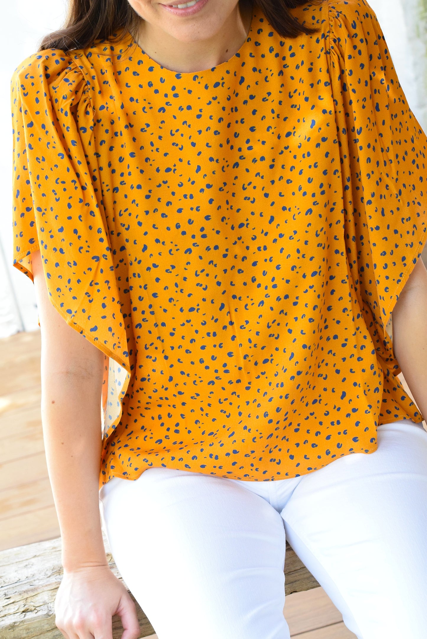 BLUSA FILIPA - ANIMAL PRINT -