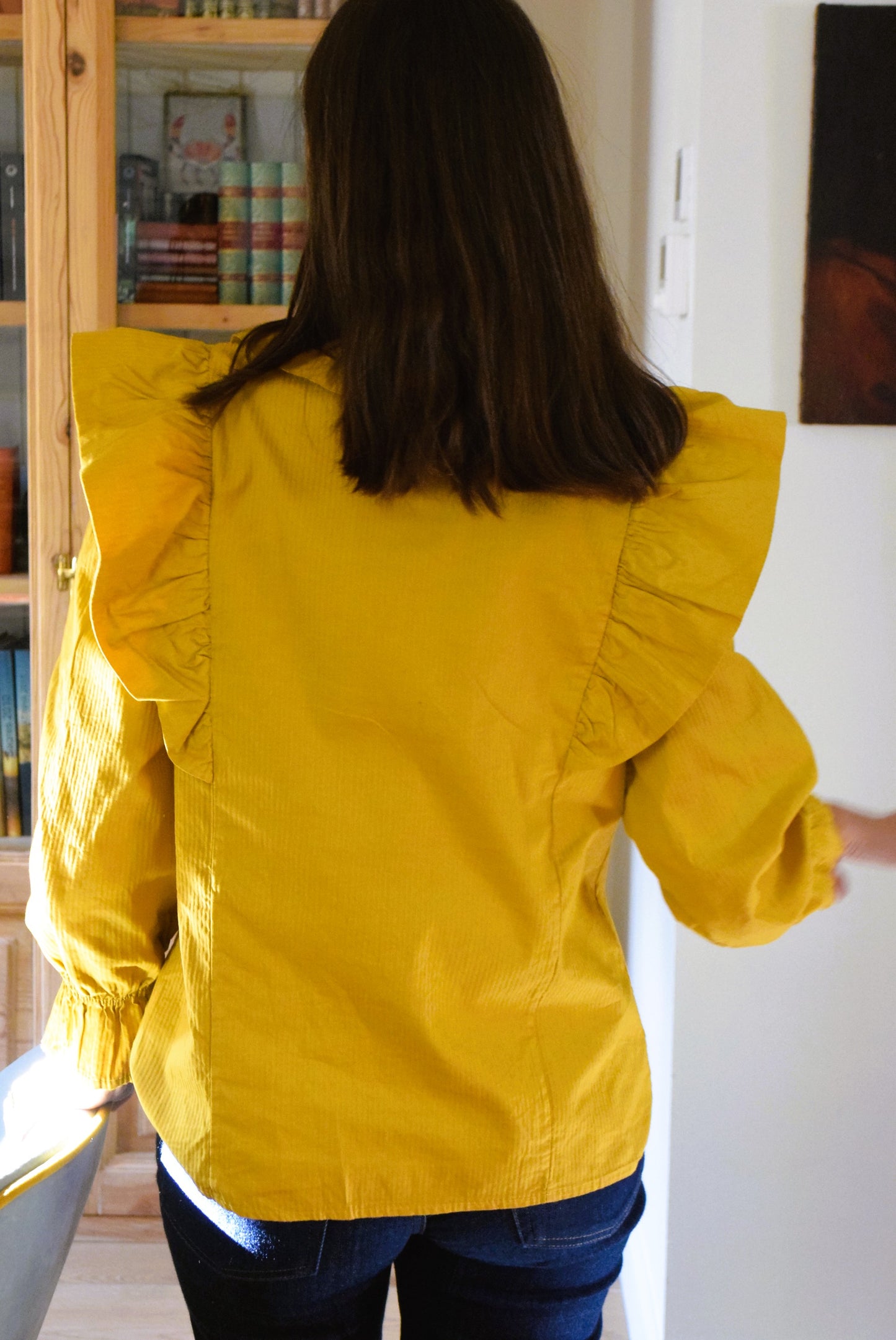 BLUSA TURÍN - MOSTAZA