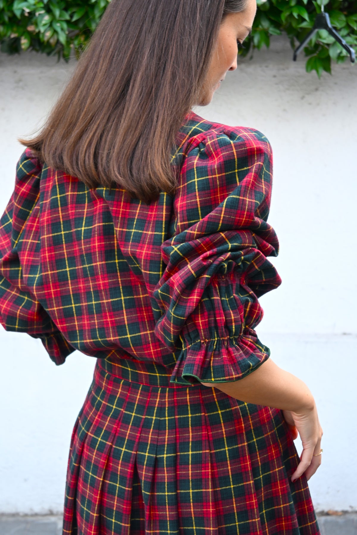 BLUSA BRUNA - TARTAN - PREORDER 6 NOVIEMBRE