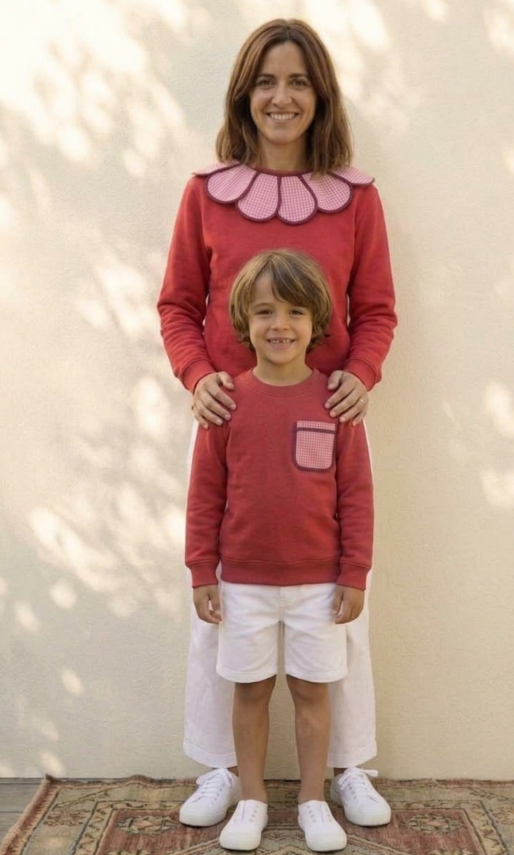 SUDADERA ROJA - KIDS - PREORDER 30 ABRIL