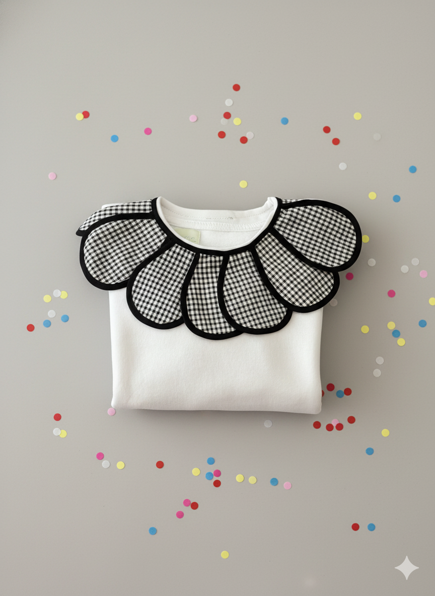 SUDADERA BLANCA - KIDS