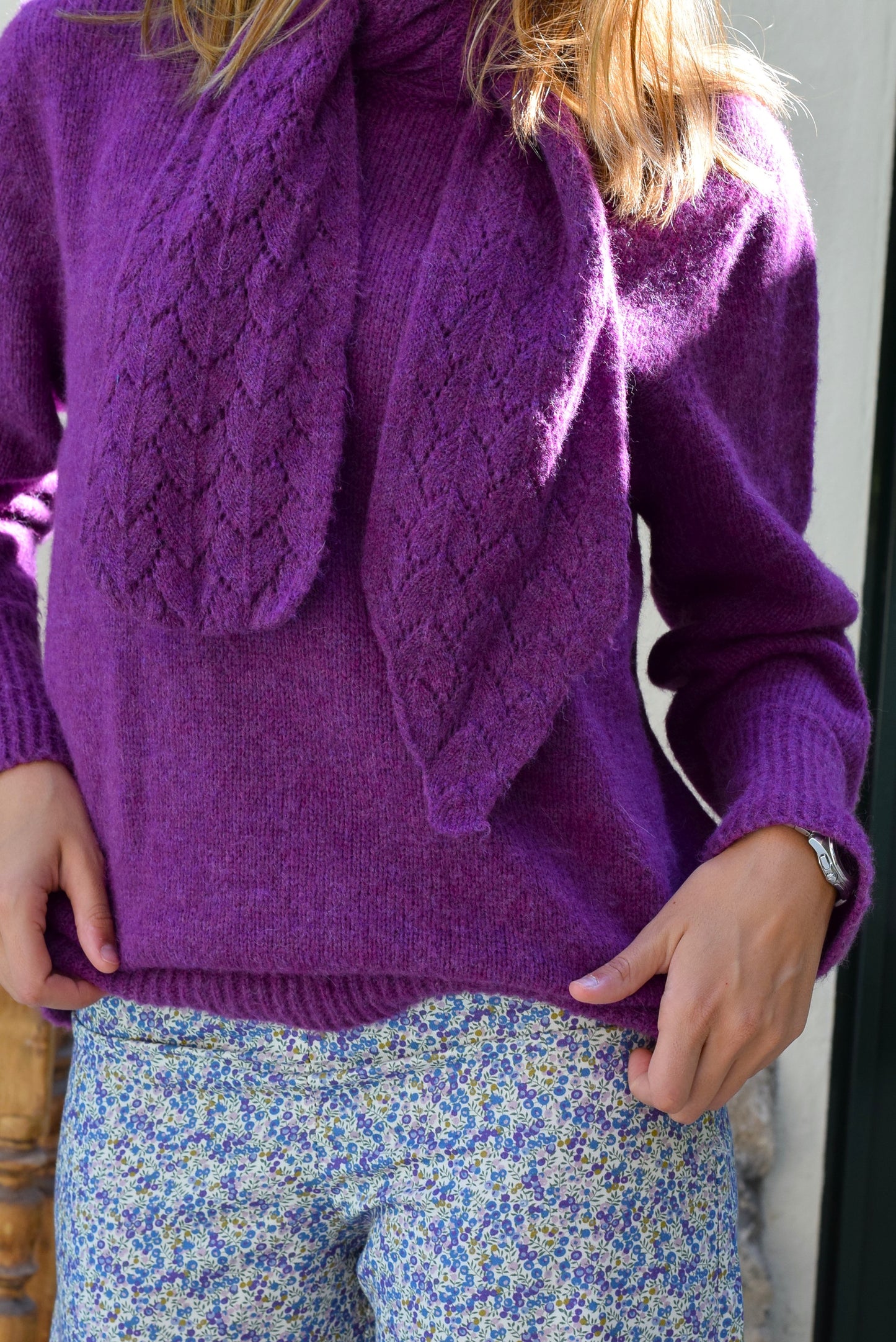 JERSEY LUISA LANA - MORADO - PREORDER 31 OCTUBRE