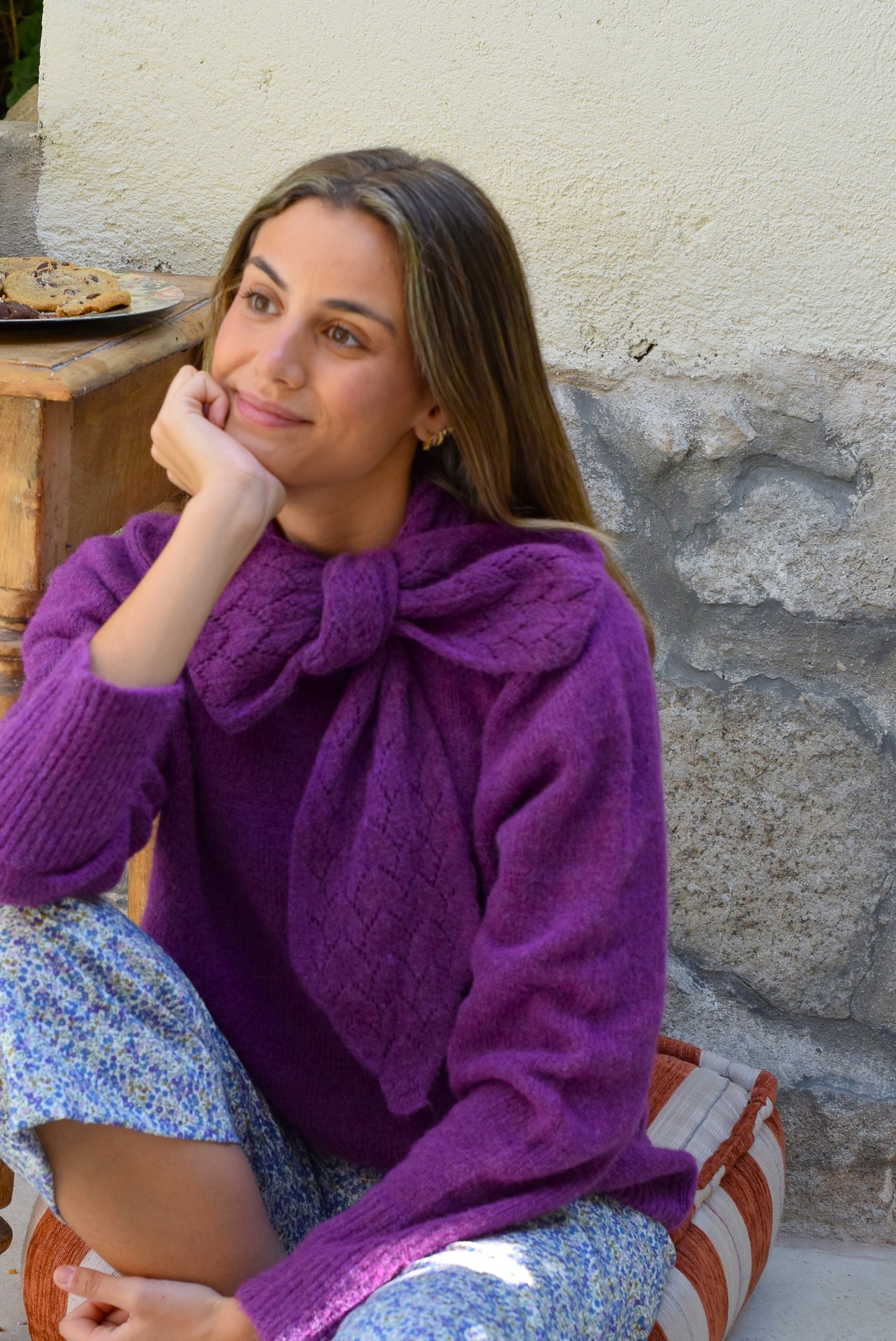 JERSEY LUISA LANA - MORADO - PREORDER 31 OCTUBRE