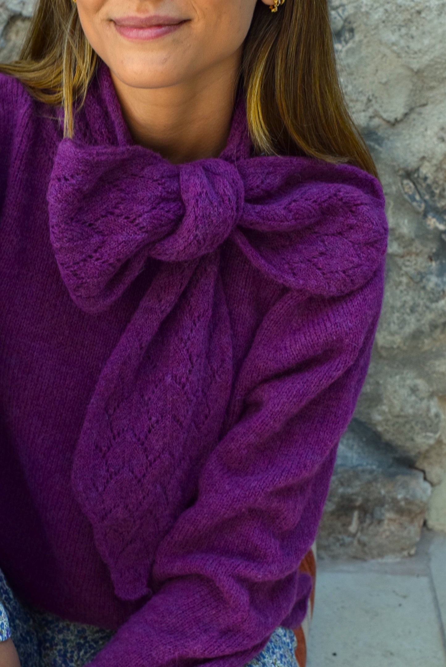 JERSEY LUISA LANA - MORADO - PREORDER 31 OCTUBRE