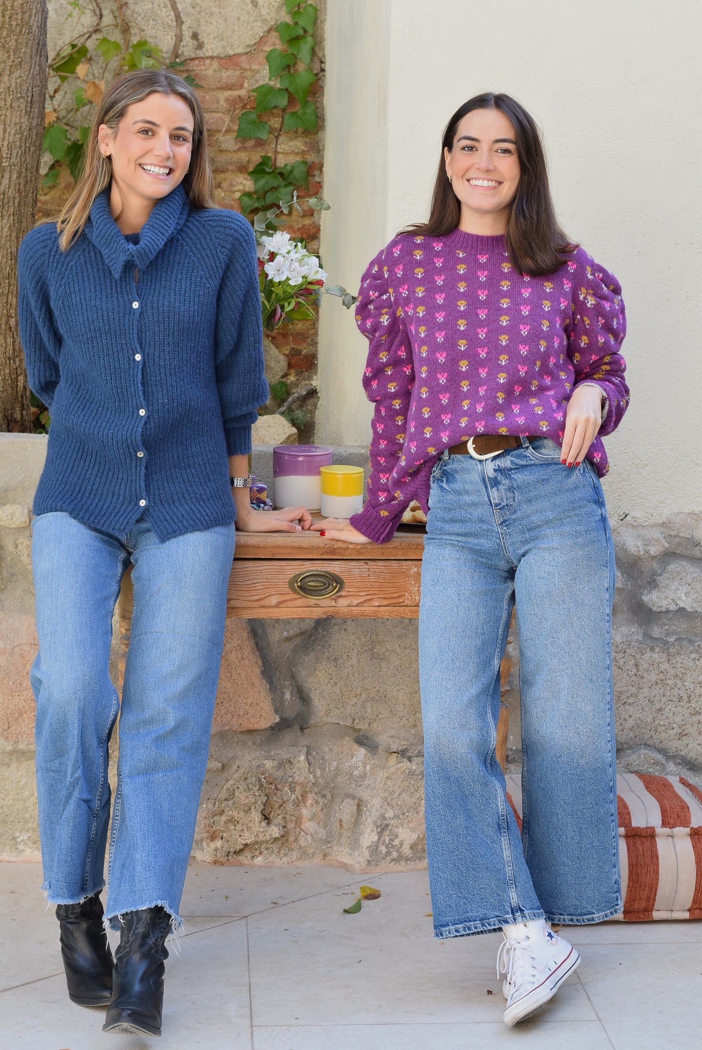 JERSEY NONA LANA - MORADO CON FLORES - PREORDER 31 OCTUBRE