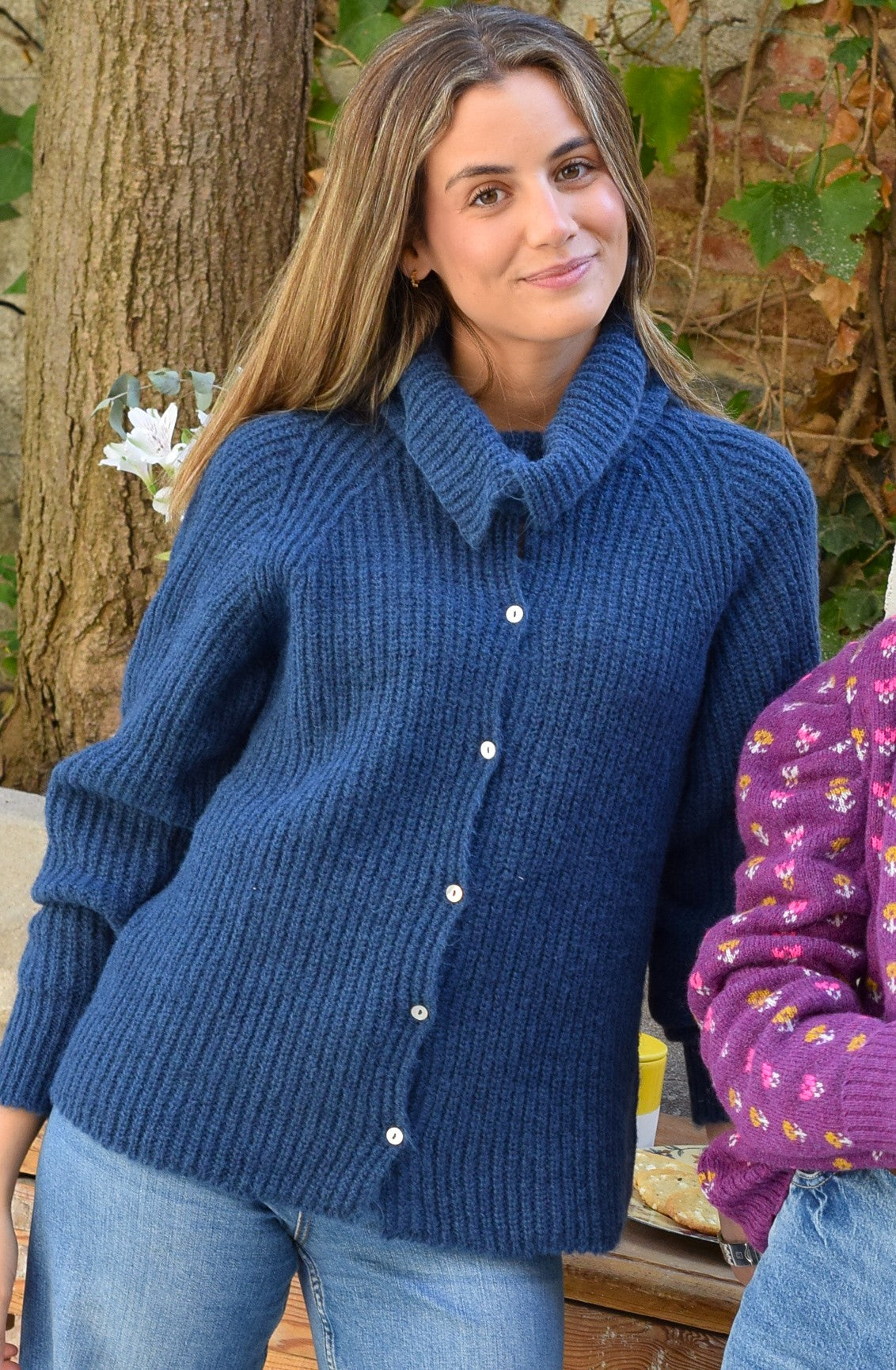 CHAQUETA MARTINA LANA - AZUL NAVY - PREORDER 31 OCTUBRE