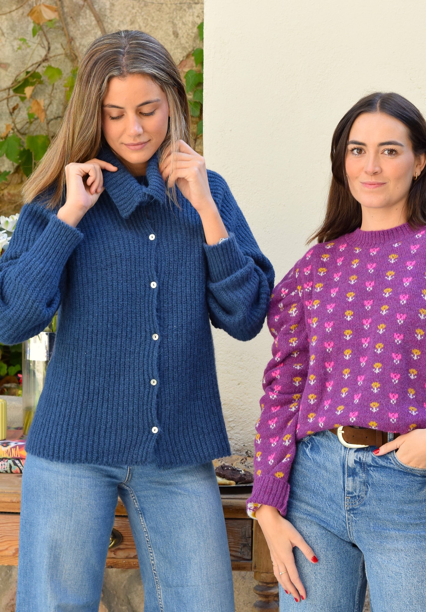 CHAQUETA MARTINA LANA - AZUL NAVY - PREORDER 31 OCTUBRE
