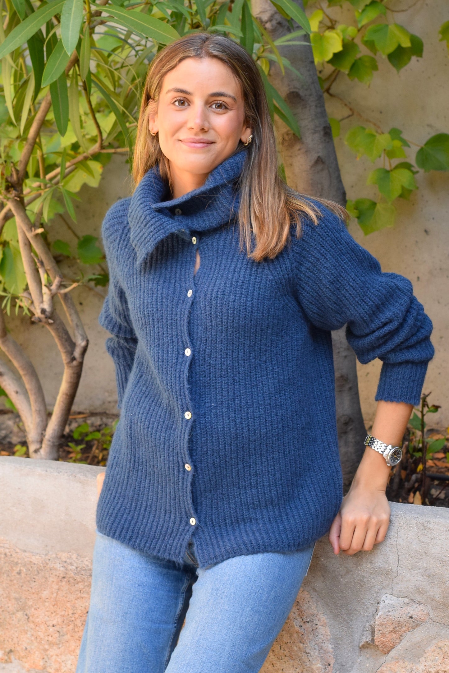 CHAQUETA MARTINA LANA - AZUL NAVY - PREORDER 31 OCTUBRE