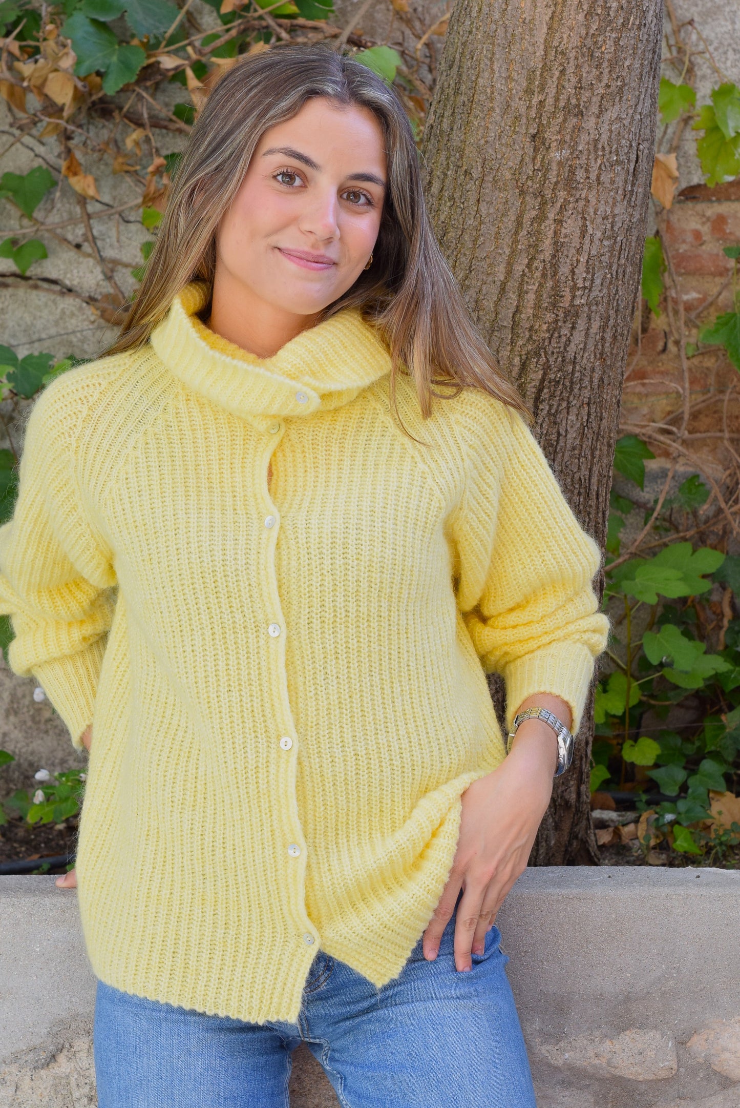 CHAQUETA MARTINA LANA - AMARILLO - PREORDER 31 OCTUBRE