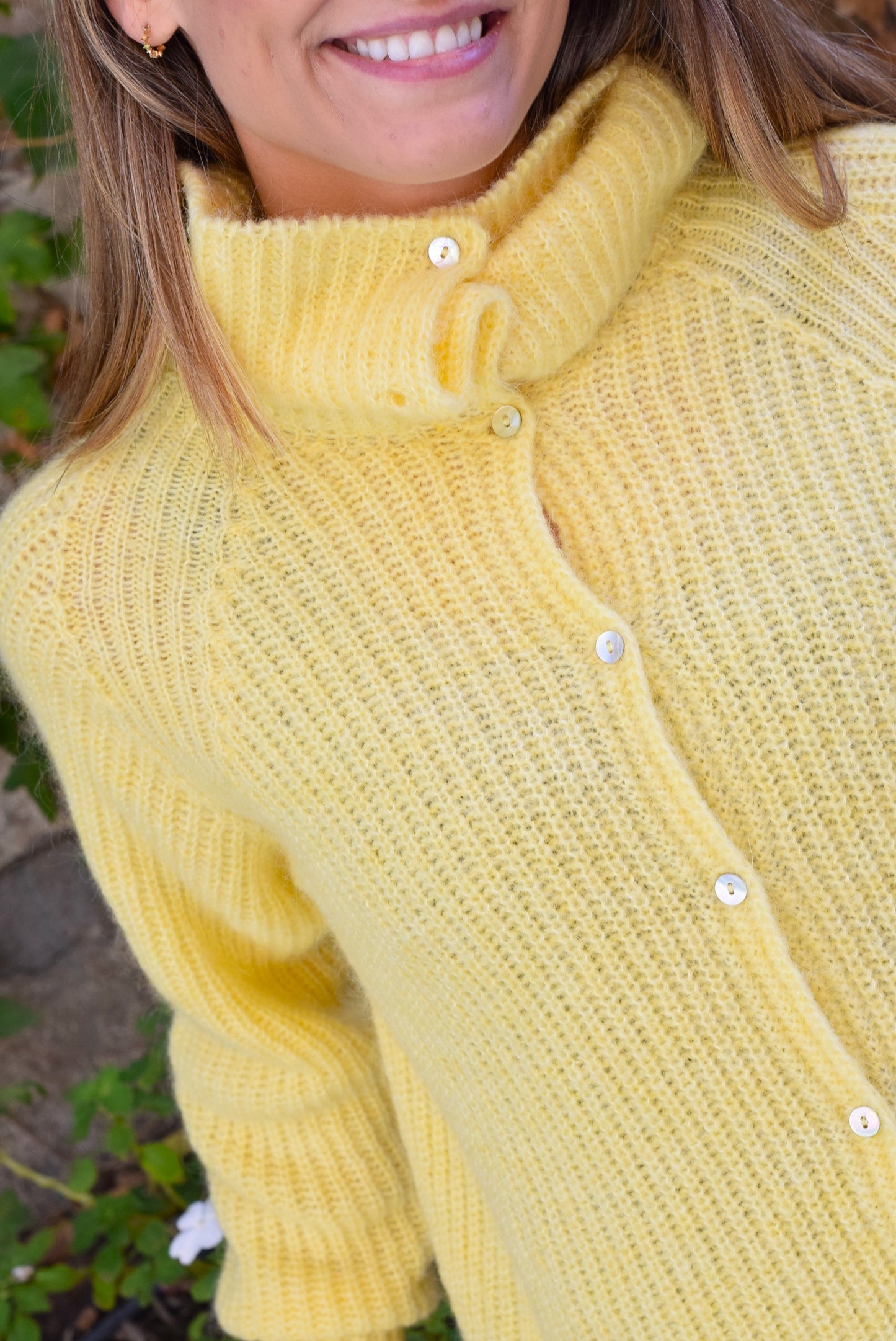 CHAQUETA MARTINA LANA - AMARILLO - PREORDER 31 OCTUBRE