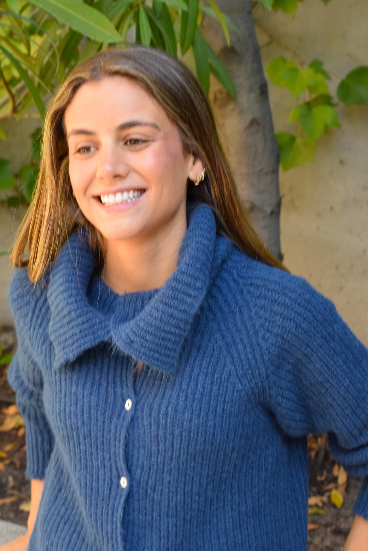 CHAQUETA MARTINA LANA - AZUL NAVY - PREORDER 31 OCTUBRE