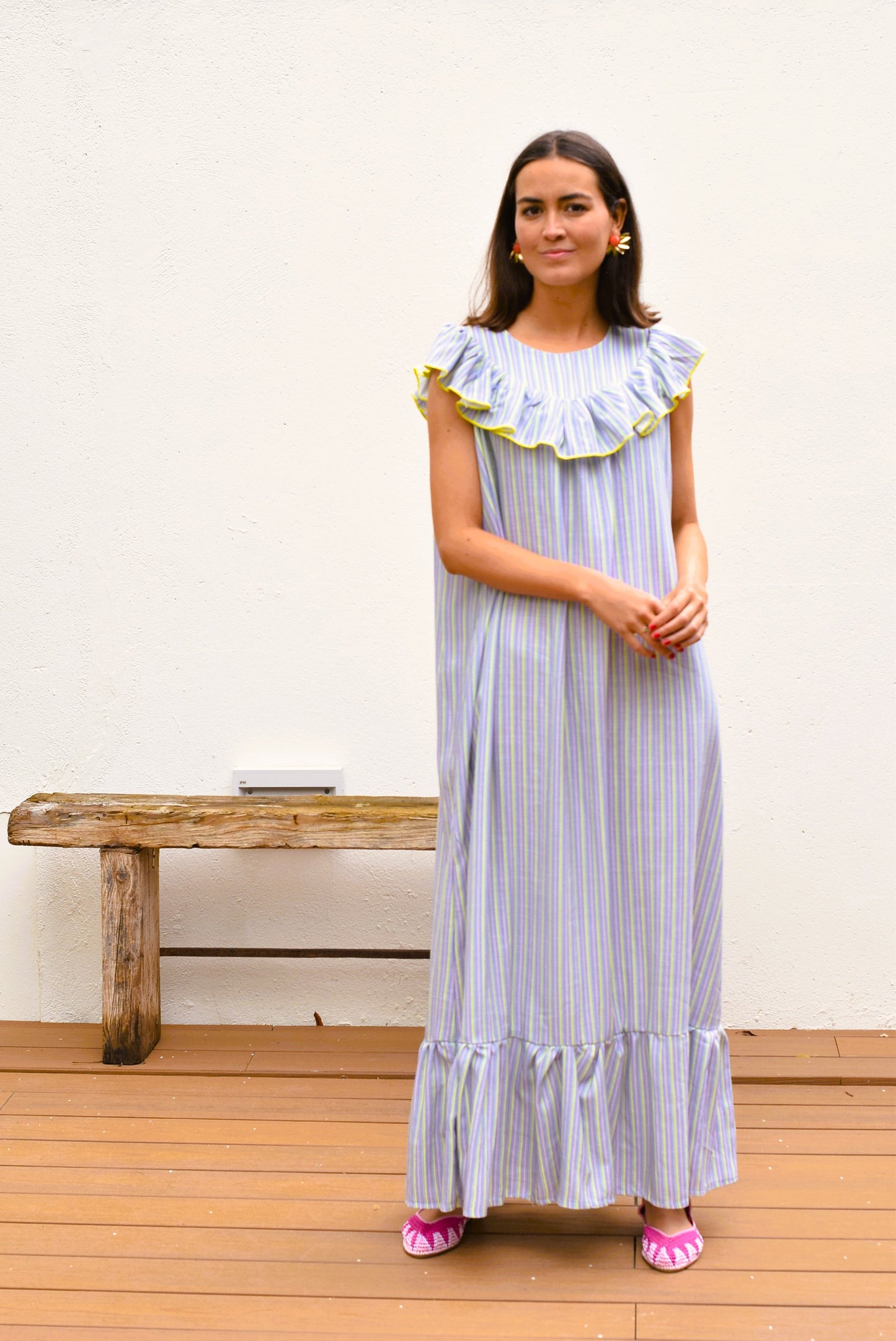 VESTIDO CONSTANZA - RAYAS