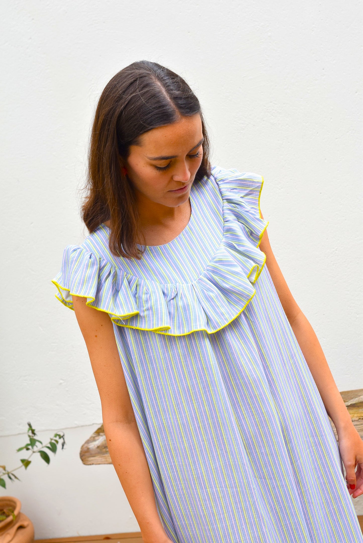 VESTIDO CONSTANZA - RAYAS