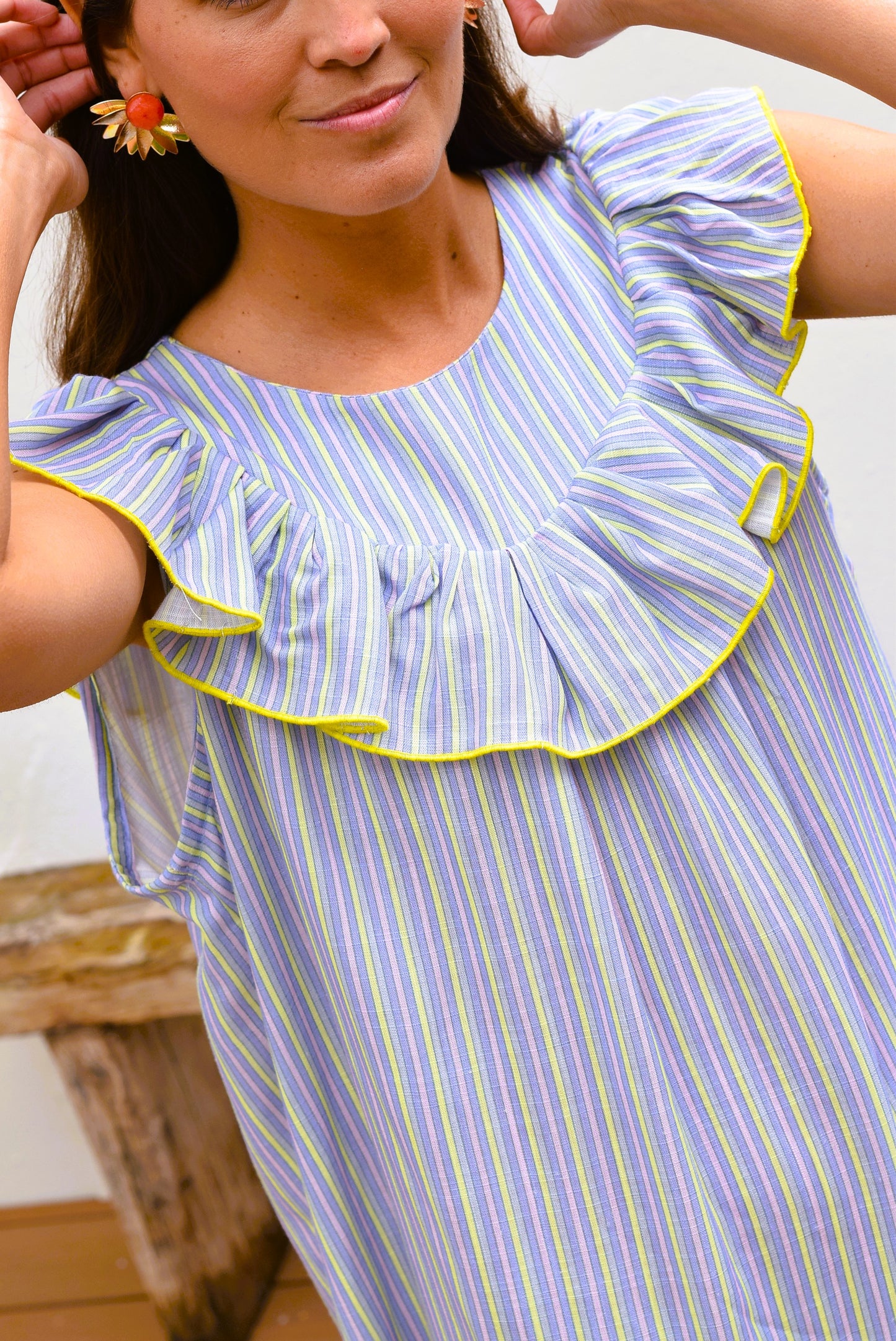 VESTIDO CONSTANZA - RAYAS