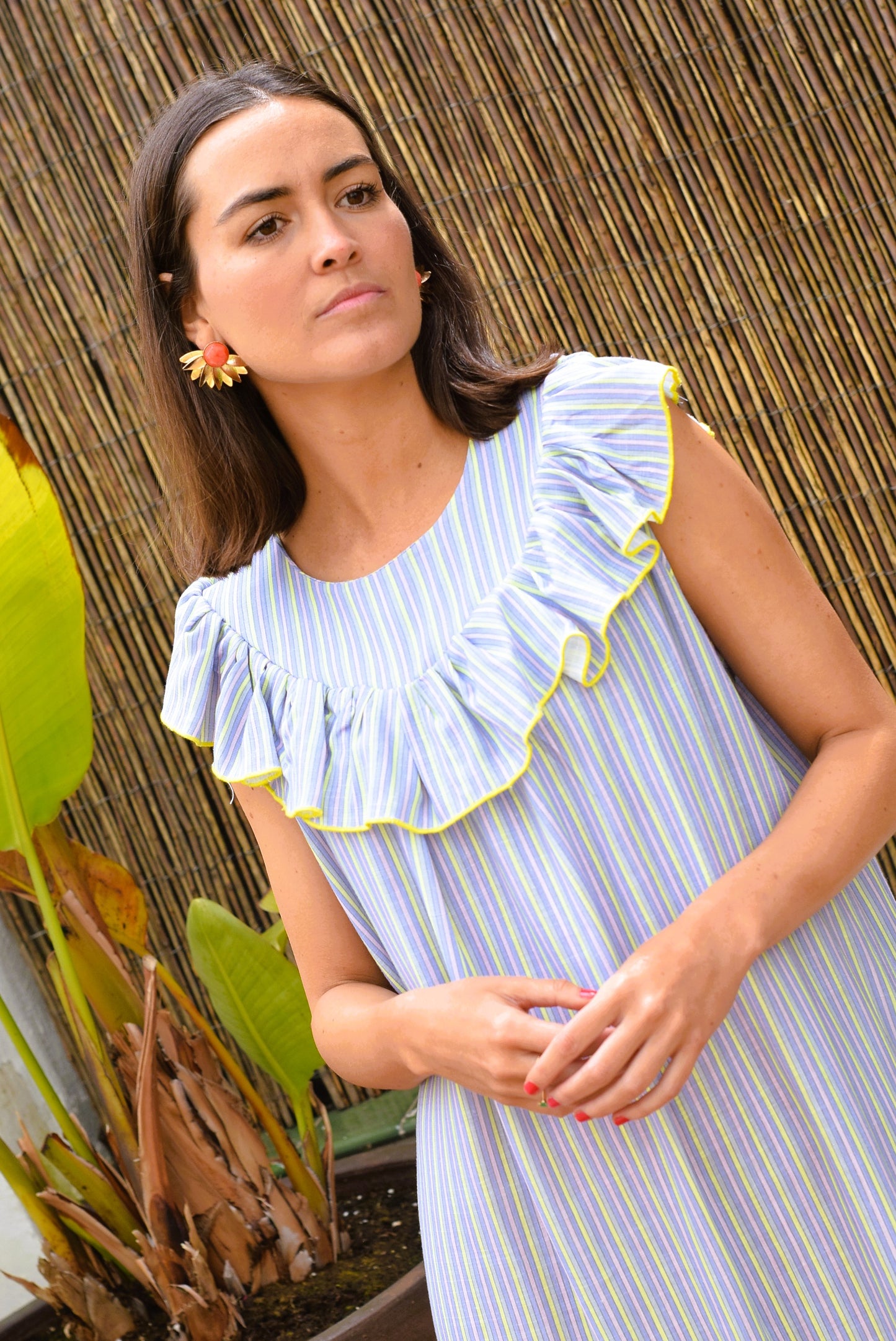 VESTIDO CONSTANZA - RAYAS