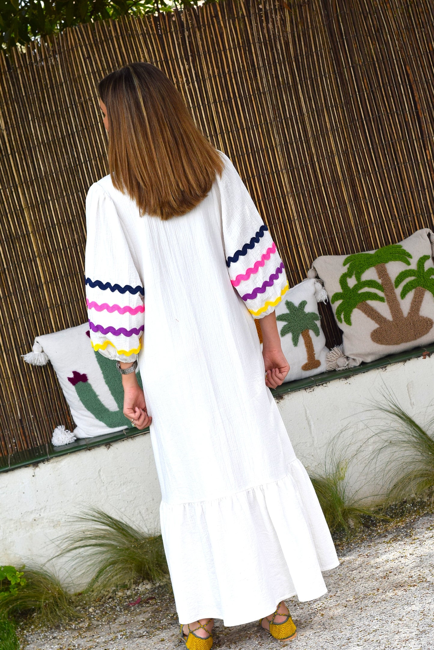 VESTIDO EUGENIA VERANO - BLANCO - PREORDER 21 MAYO