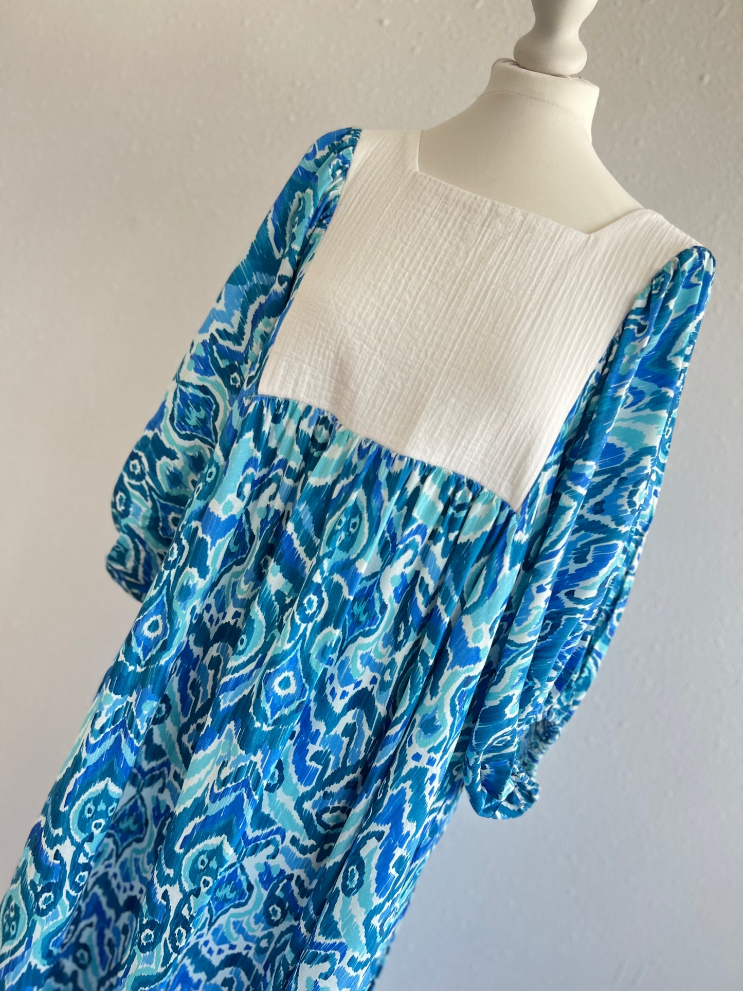 VESTIDO SIMONETA - MALLORCA AZUL