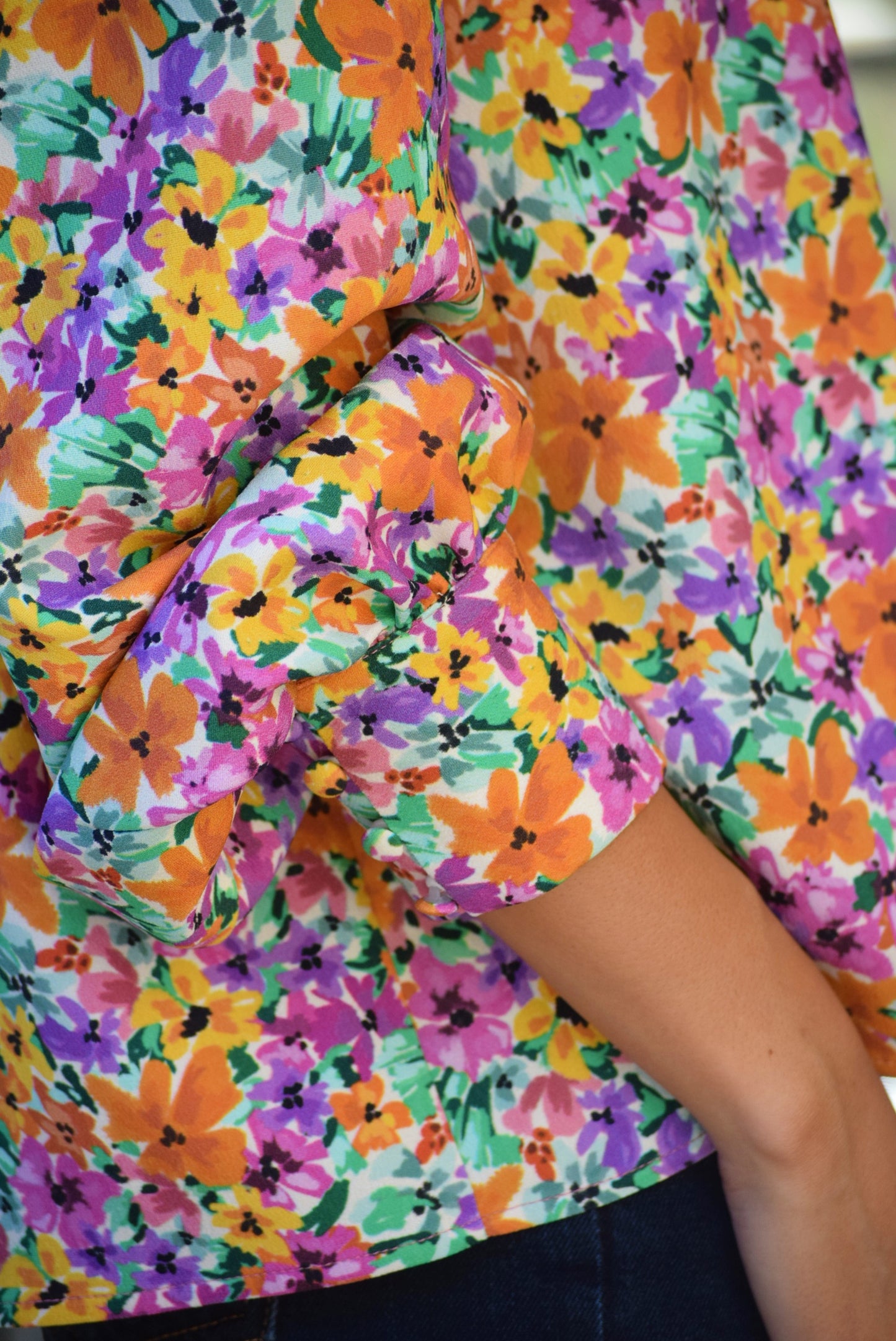 BLUSA VICTORIA - FLORES -