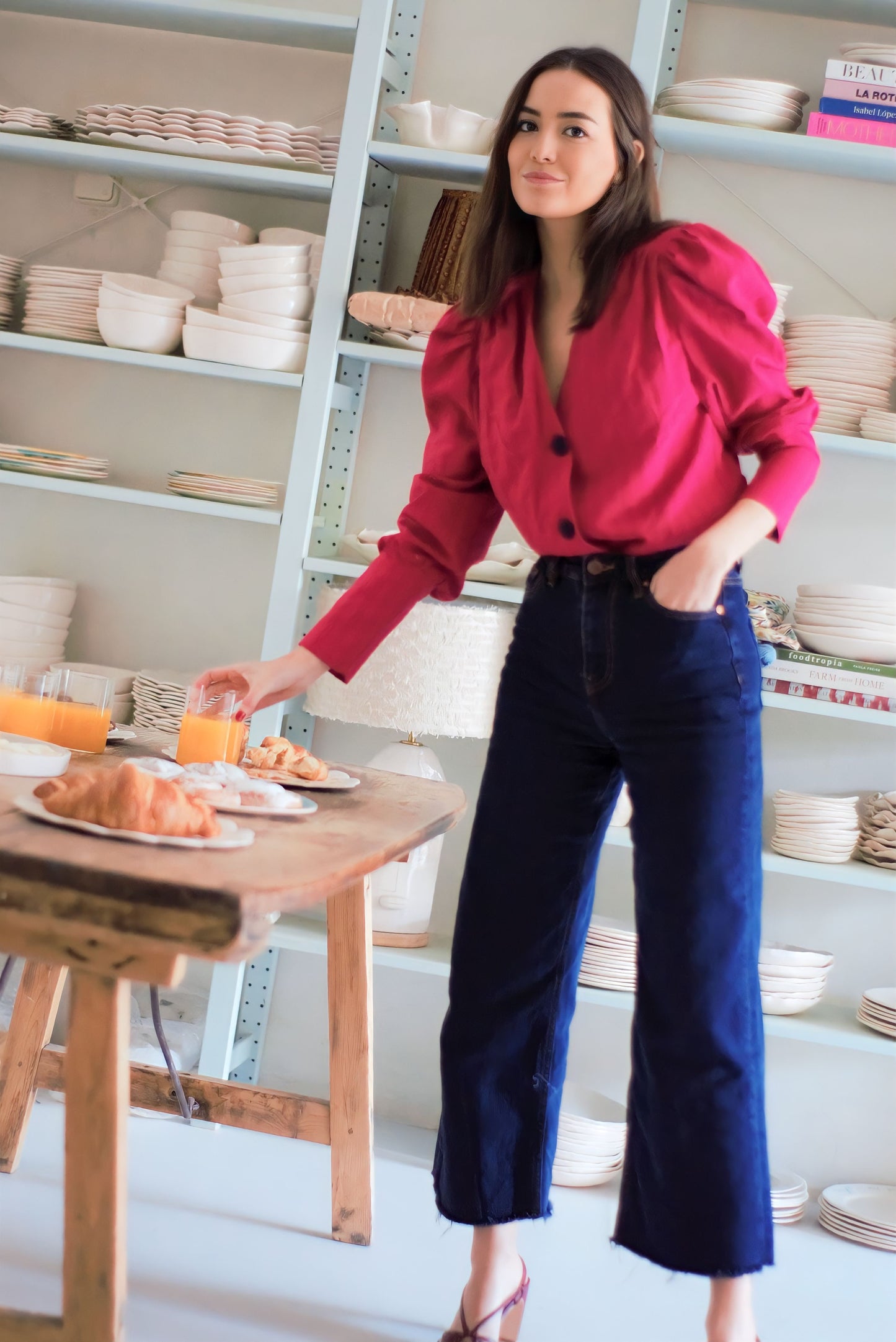 FABIOLA BLOUSE - PURPLE - PREORDER JANUARY 30 -