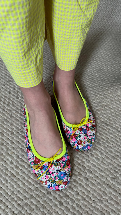 LIBERTY BALLERINAS - YELLOW - PREORDER APRIL 11