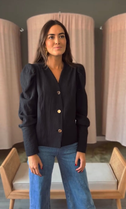 BLUSA FABIOLA - NEGRA