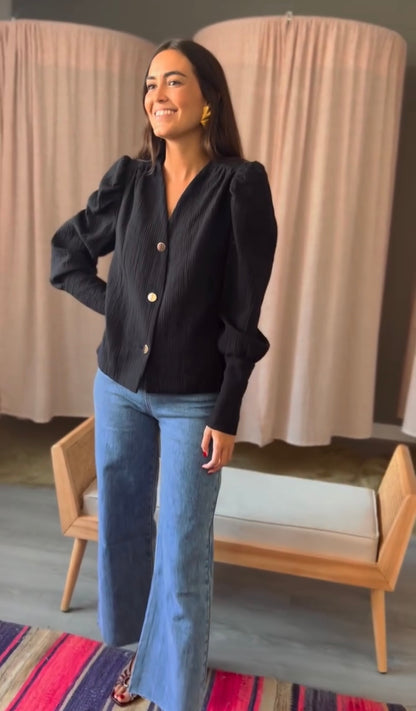 BLUSA FABIOLA - NEGRA