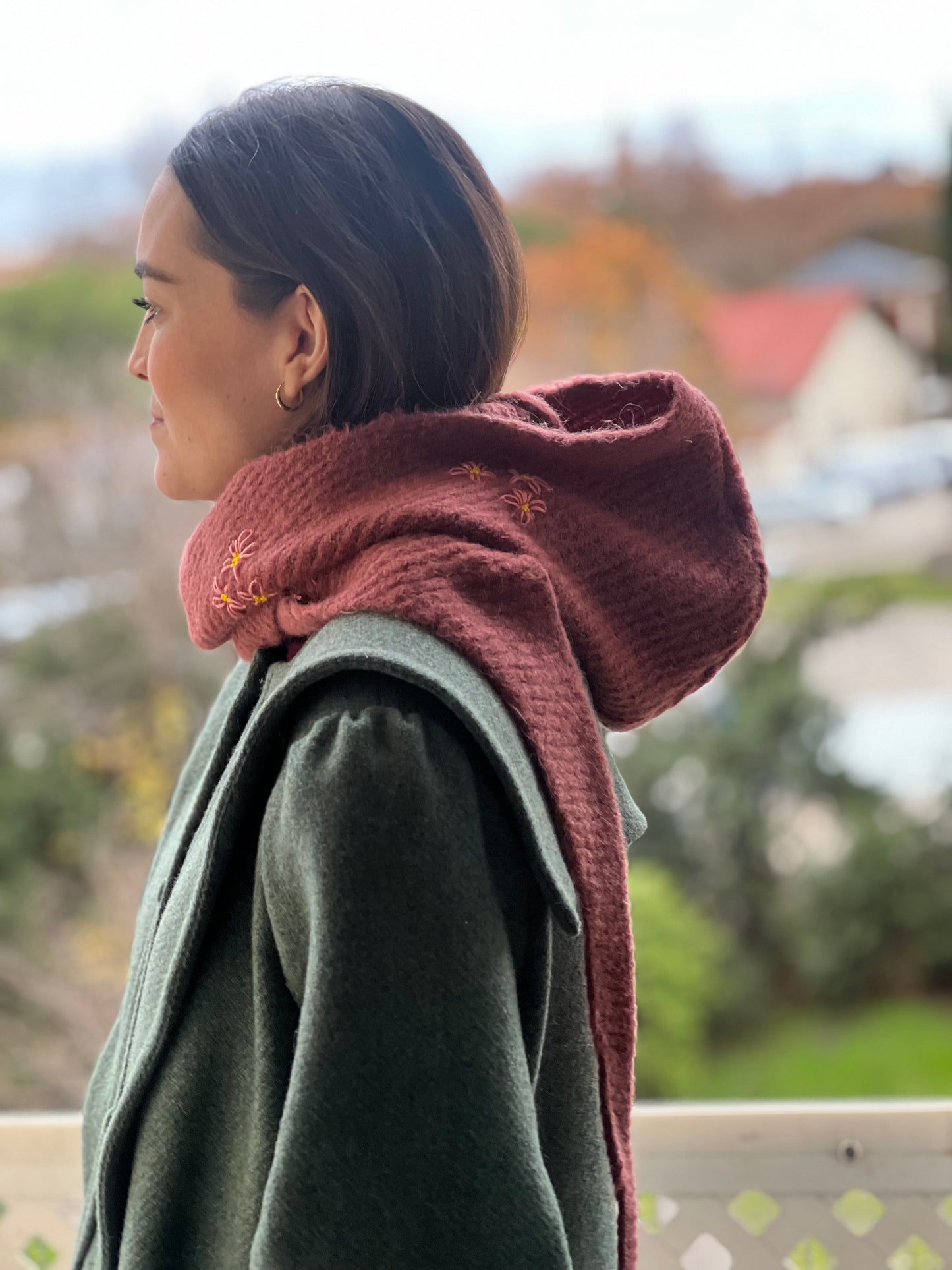 BALACLAVA BORDADO CON BOLSA PERSONALIZABLE - ROSA