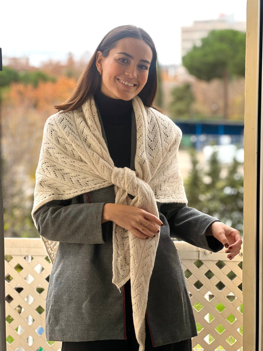 BANDANA CON BOLSA - CRUDO