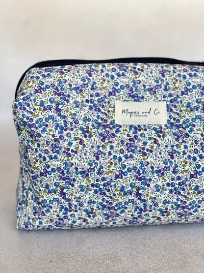ANA MAKEUP BAG - LIBERTY BLUE -