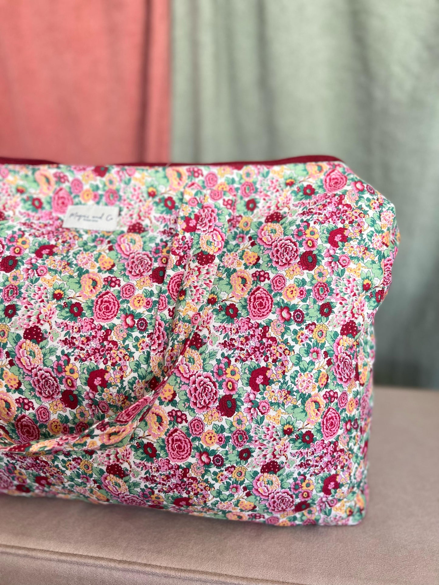 PACK BOLSA Y NECESER -  LIBERTY FRAMBUESA - PREORDER 17 DICIEMBRE (Copia)