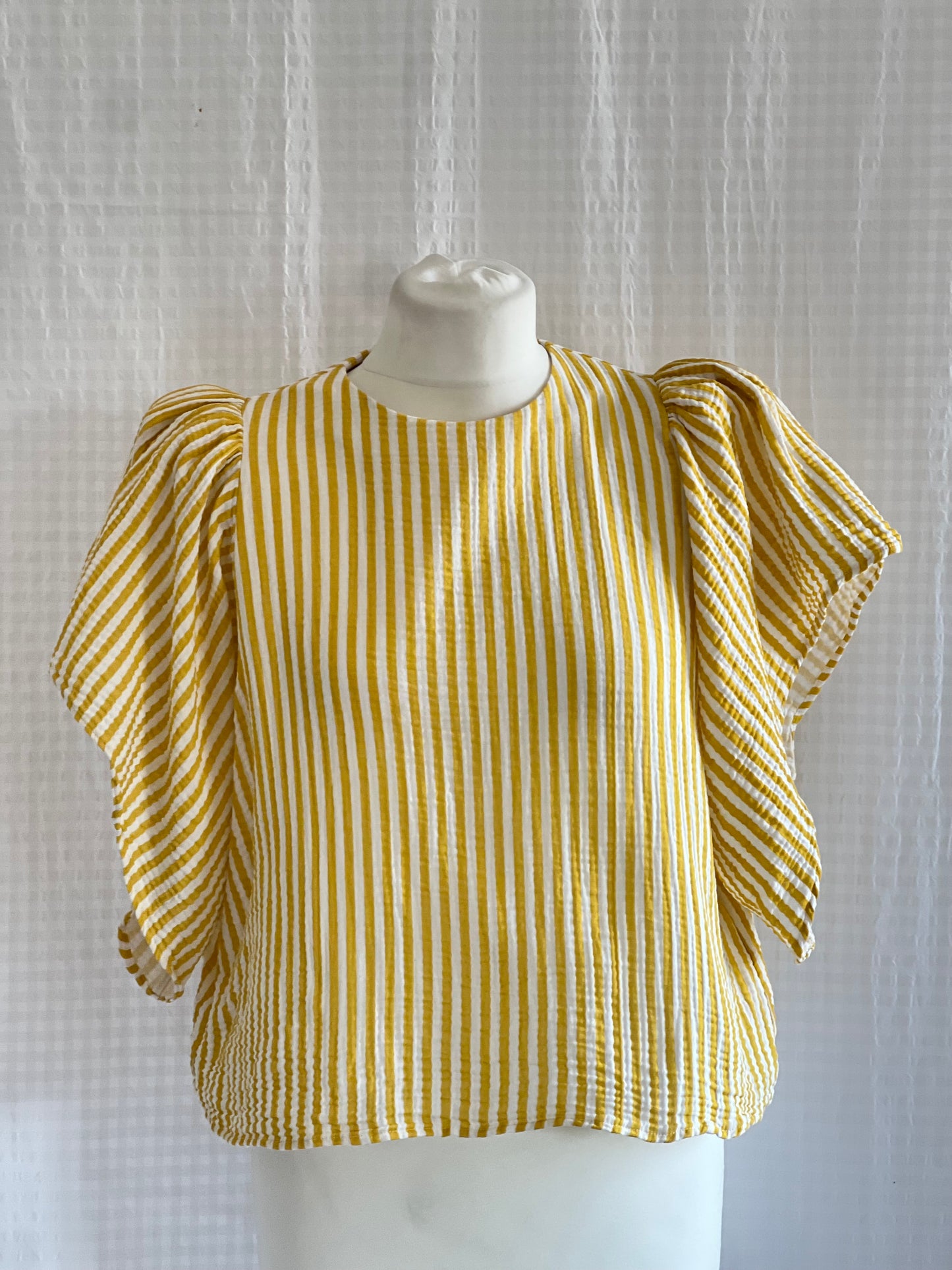 BLUSA FILIPA  - RAYAS AMARILLAS